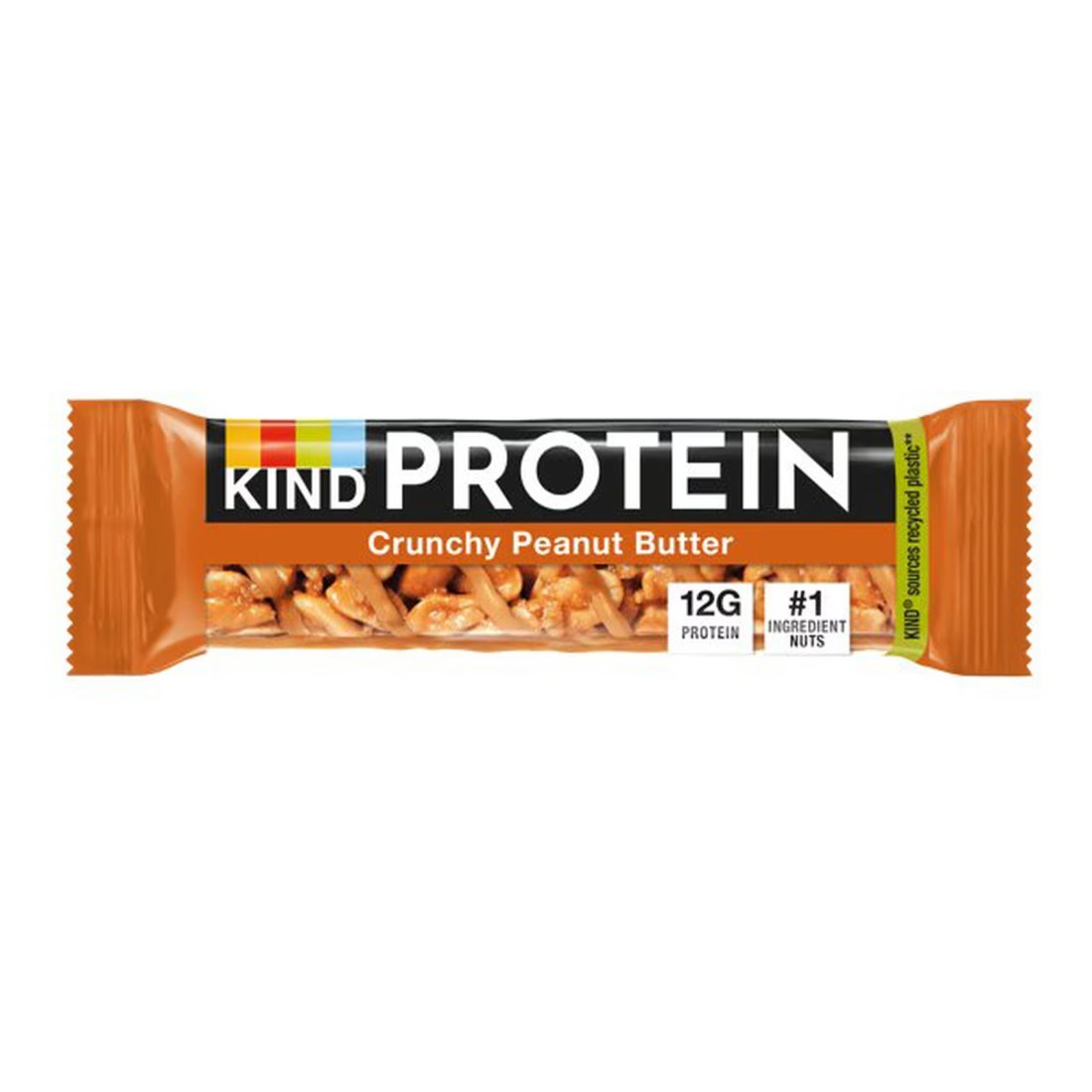 Be-Kind Crunchy Peanut Butter Protein Bars, 50g Pack of 4