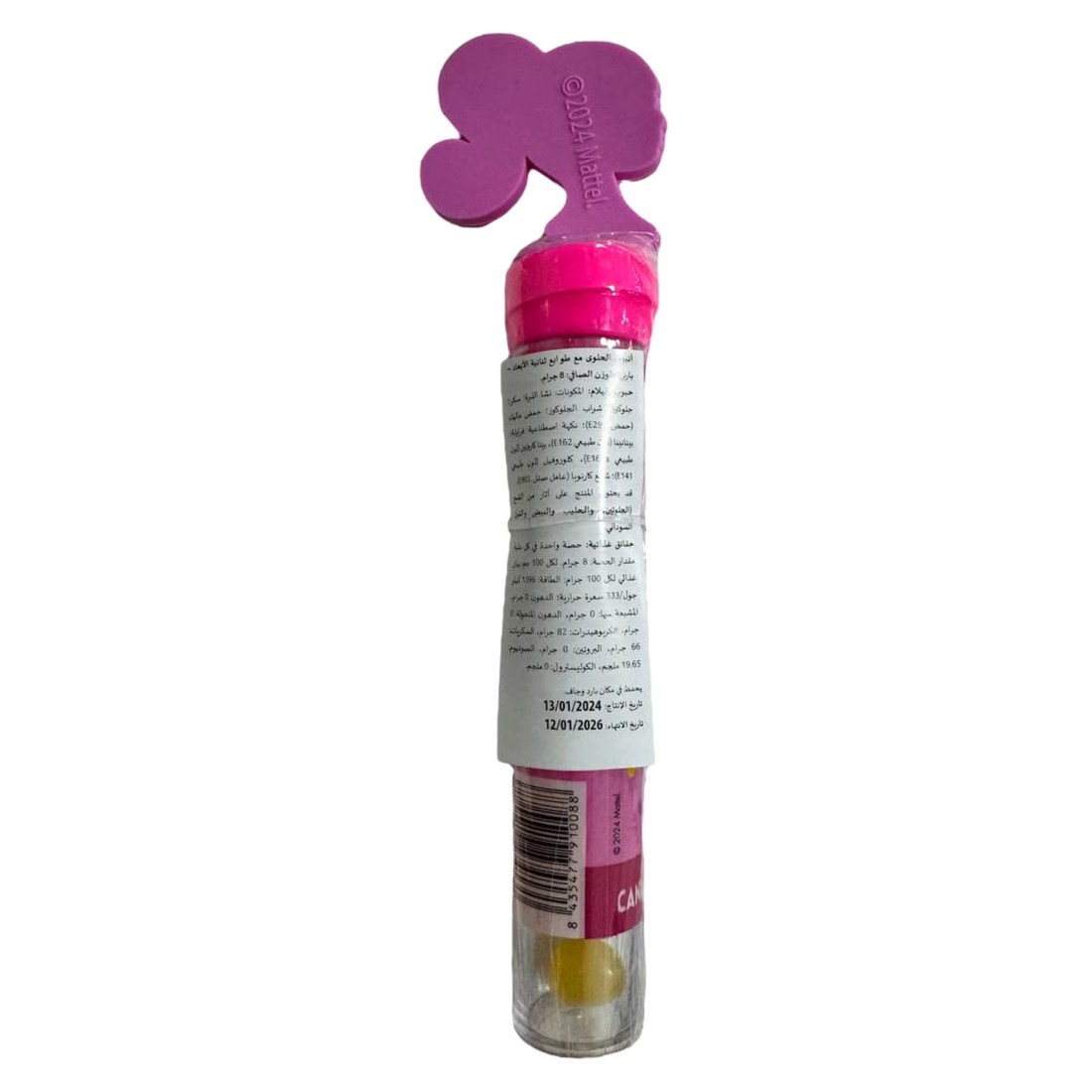 Barbie Stamp Tube 2D With Candy 8g