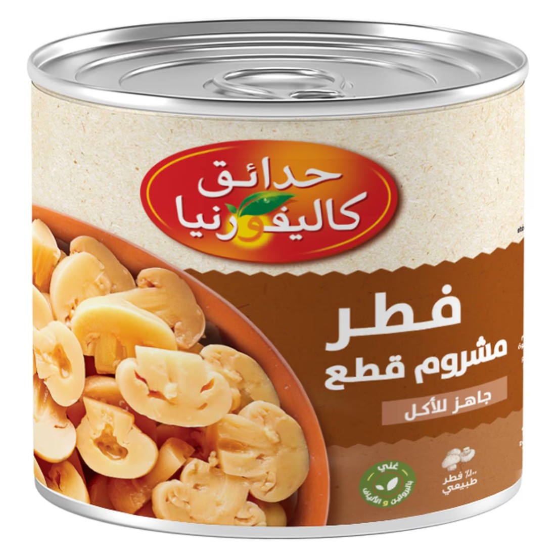 California Garden Ready To Eat Mushrooms Pieces And Stems 184g
