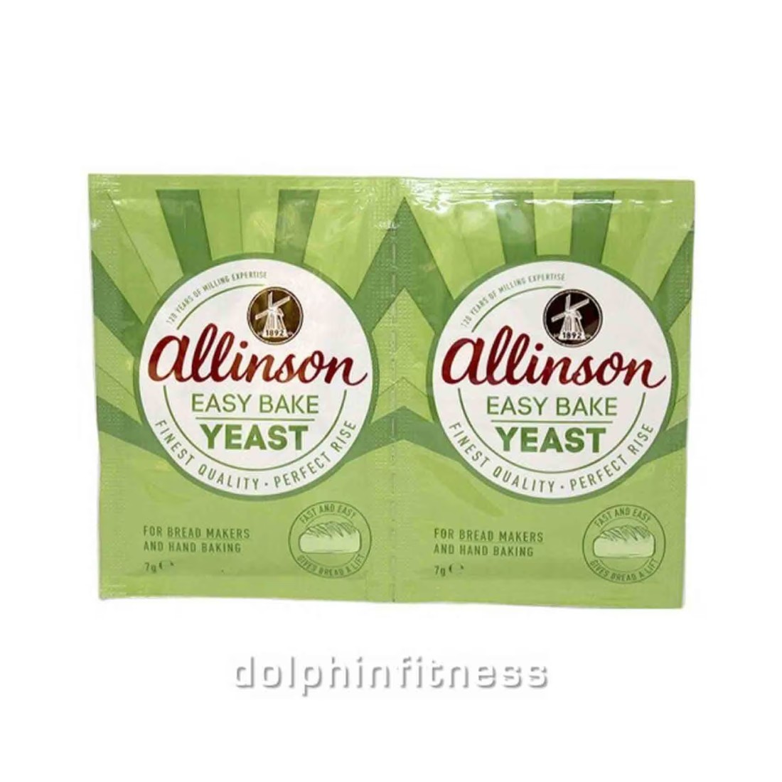 Allinson Easy Bake Yeast 7g Pack of 2