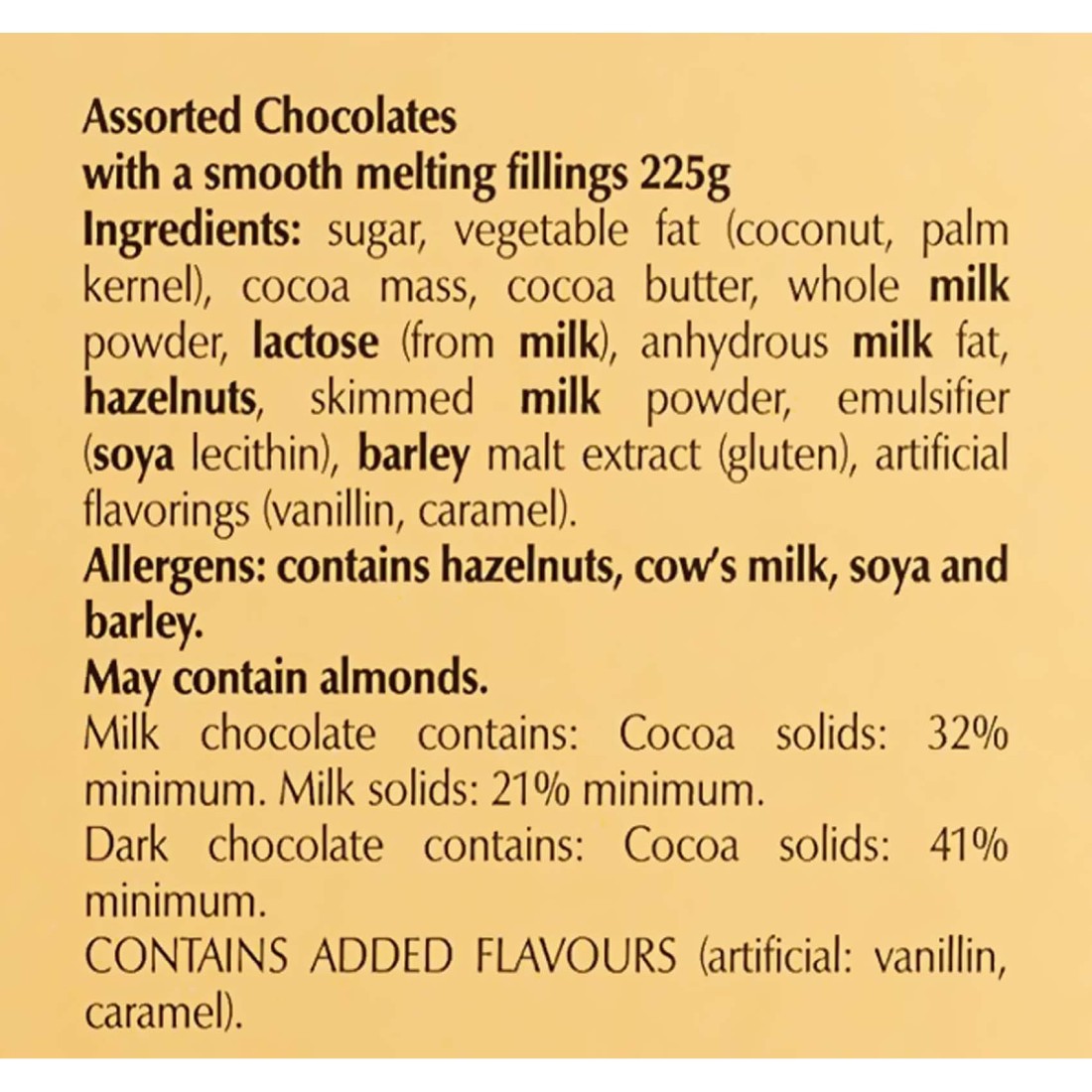 Lindt Lindor Chocolate Gift Box 225g
