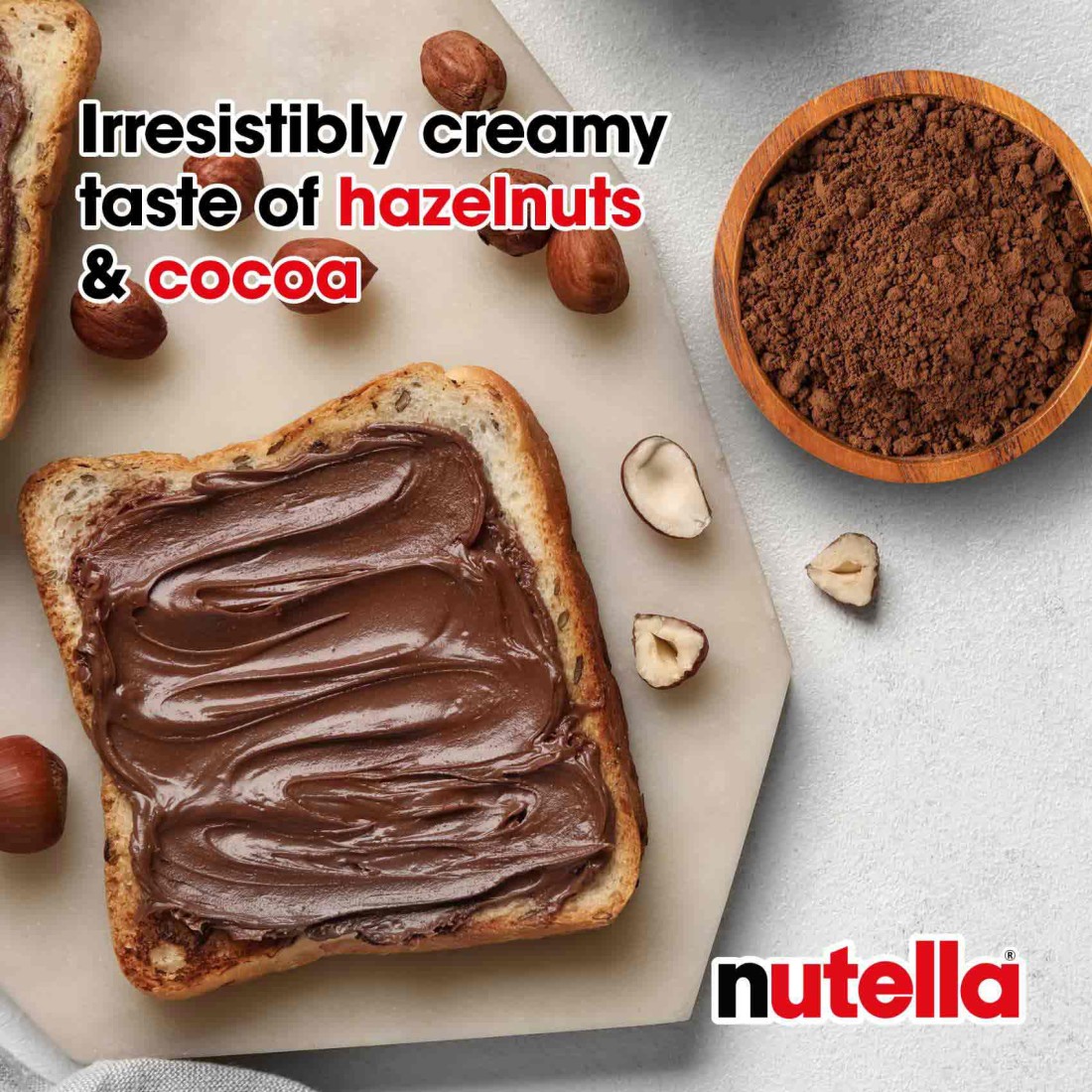 Nutella Hazelnut Chocolate Spread Jar 825g