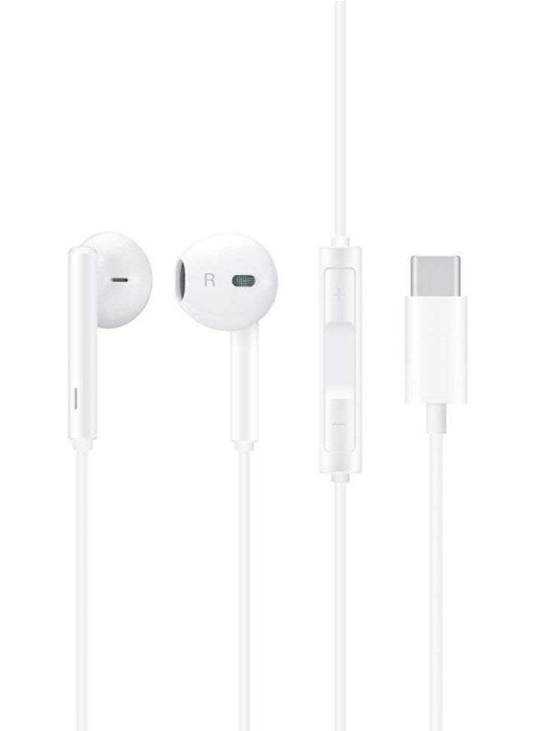 HUAWEI - USB Type-C In-Ear Wired Earphones With Mic White