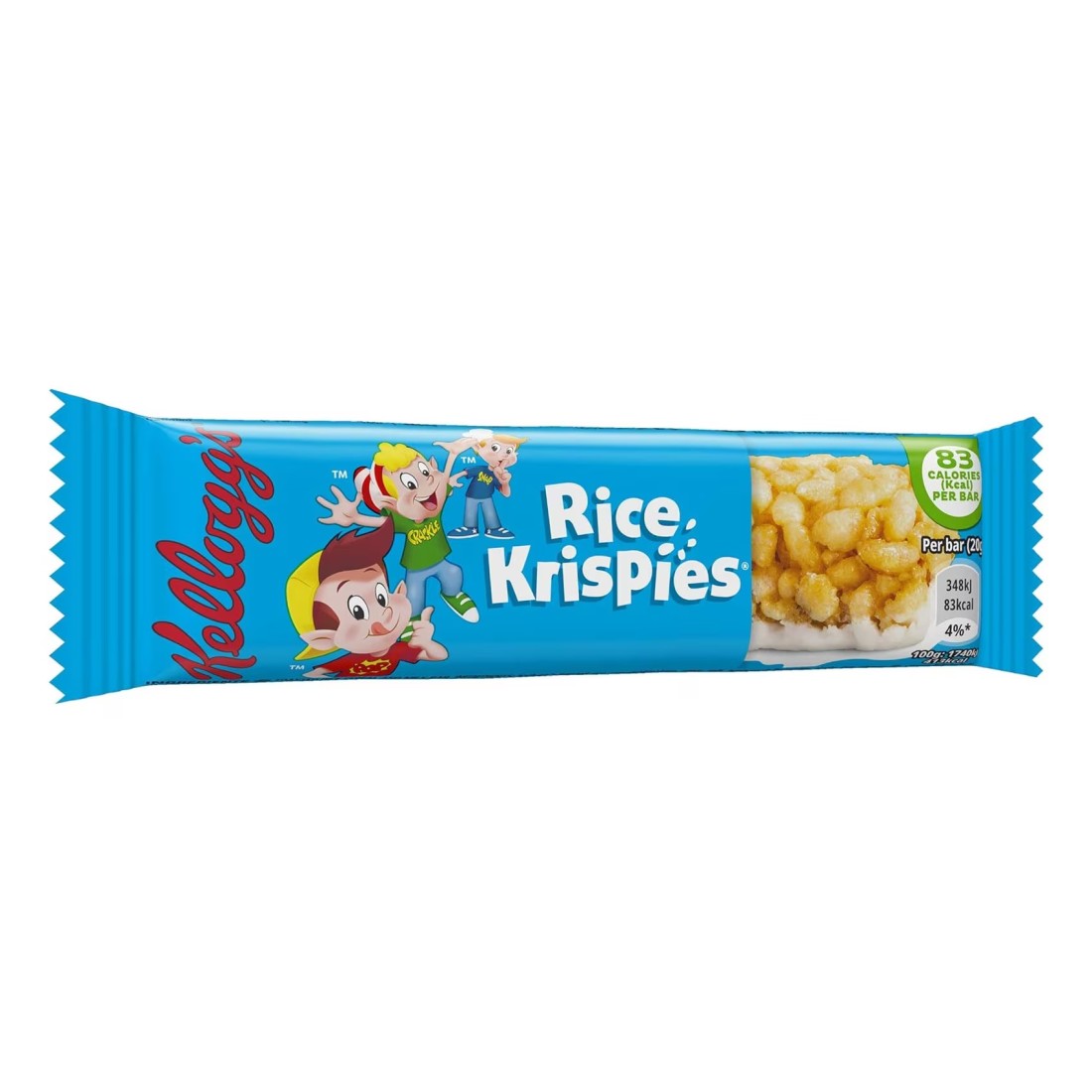 Kellogg&#39;s Rice Krispies Milk Cereal Bar, 20g Pack of 6
