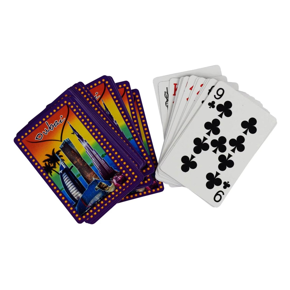 Winds Trading Ahlan UAE Dubai Design Playing Cards Multicolour