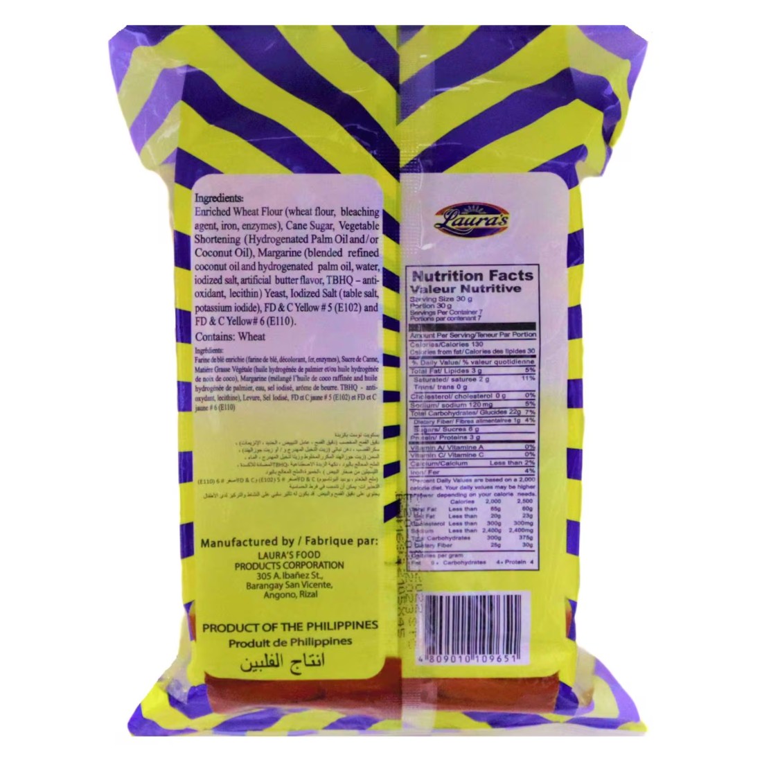 Laura&#39;s Manna Buttered Toast, 200g