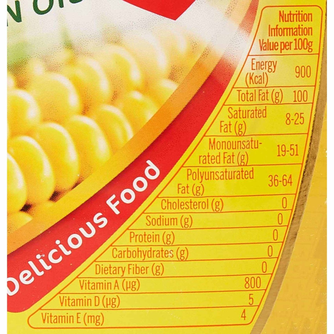 Afia Pure Corn Oil Enriched with Vitamins A, D and E Bottle, 2.9L