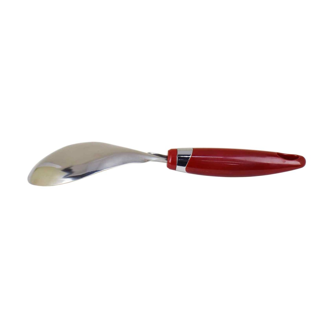 Ascot Rice Ladle Silver And Red