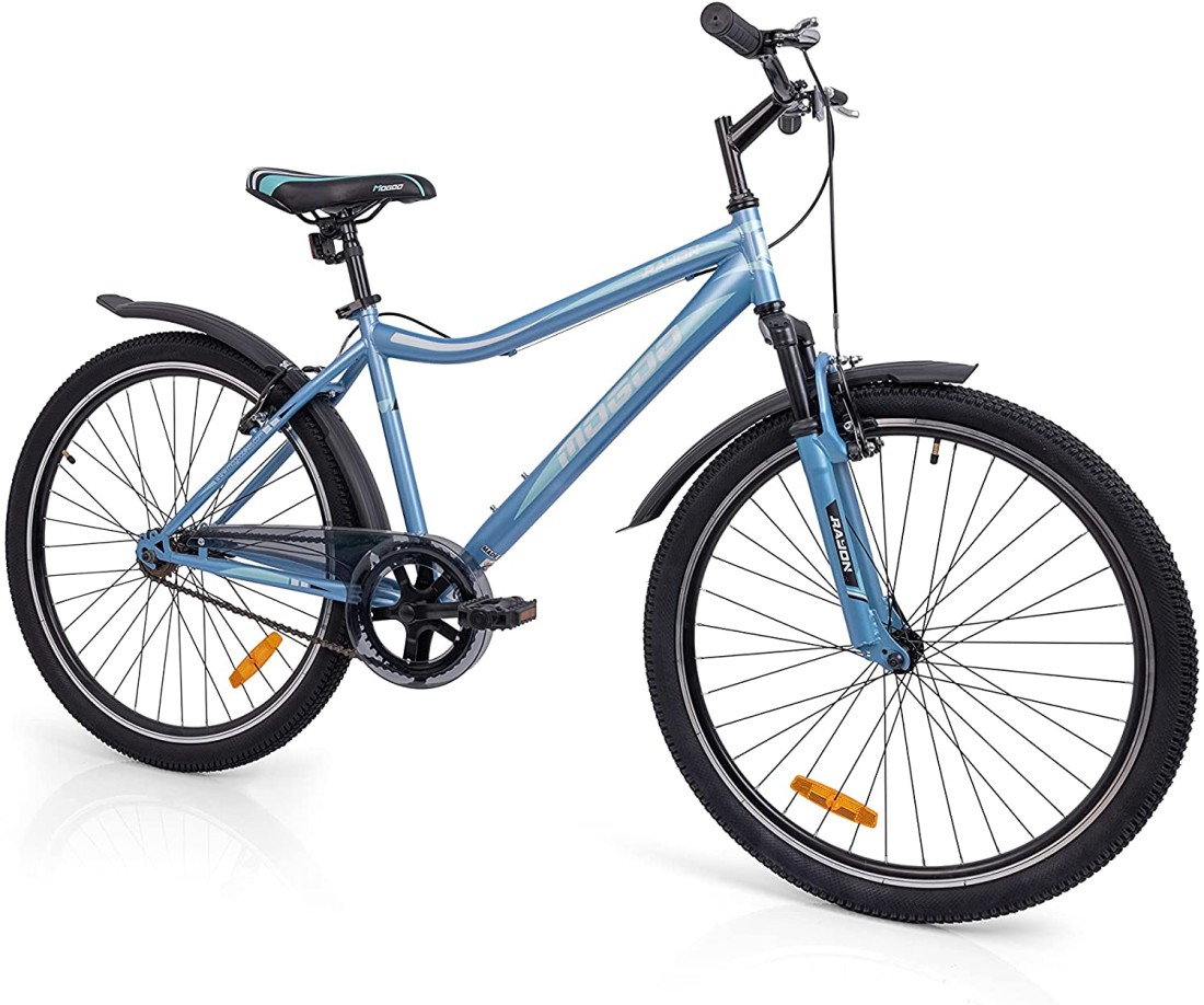 ITG Mogoo Rayon Single Speed Bike 26 Inch, Blue