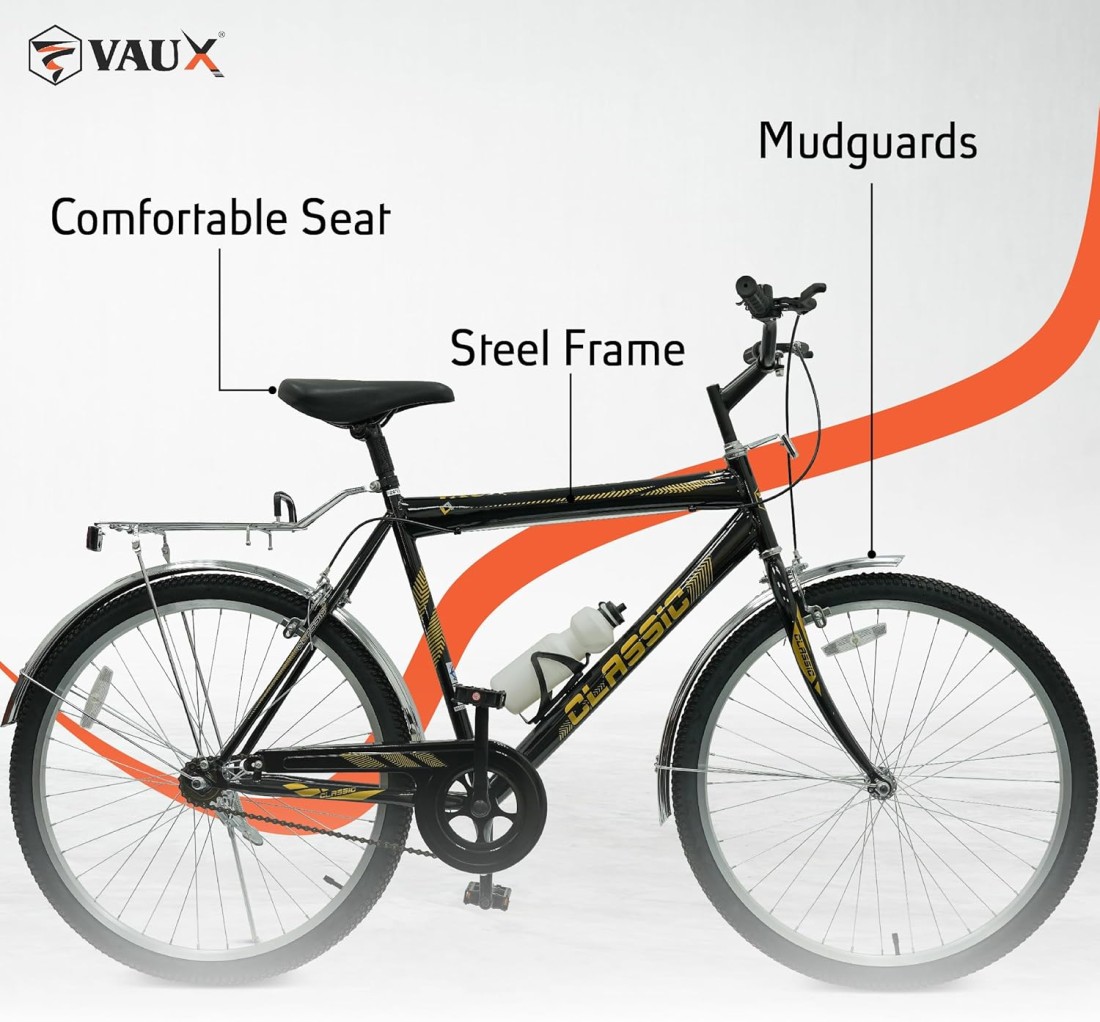 Vaux - Classic MTB - Black/Red - 26