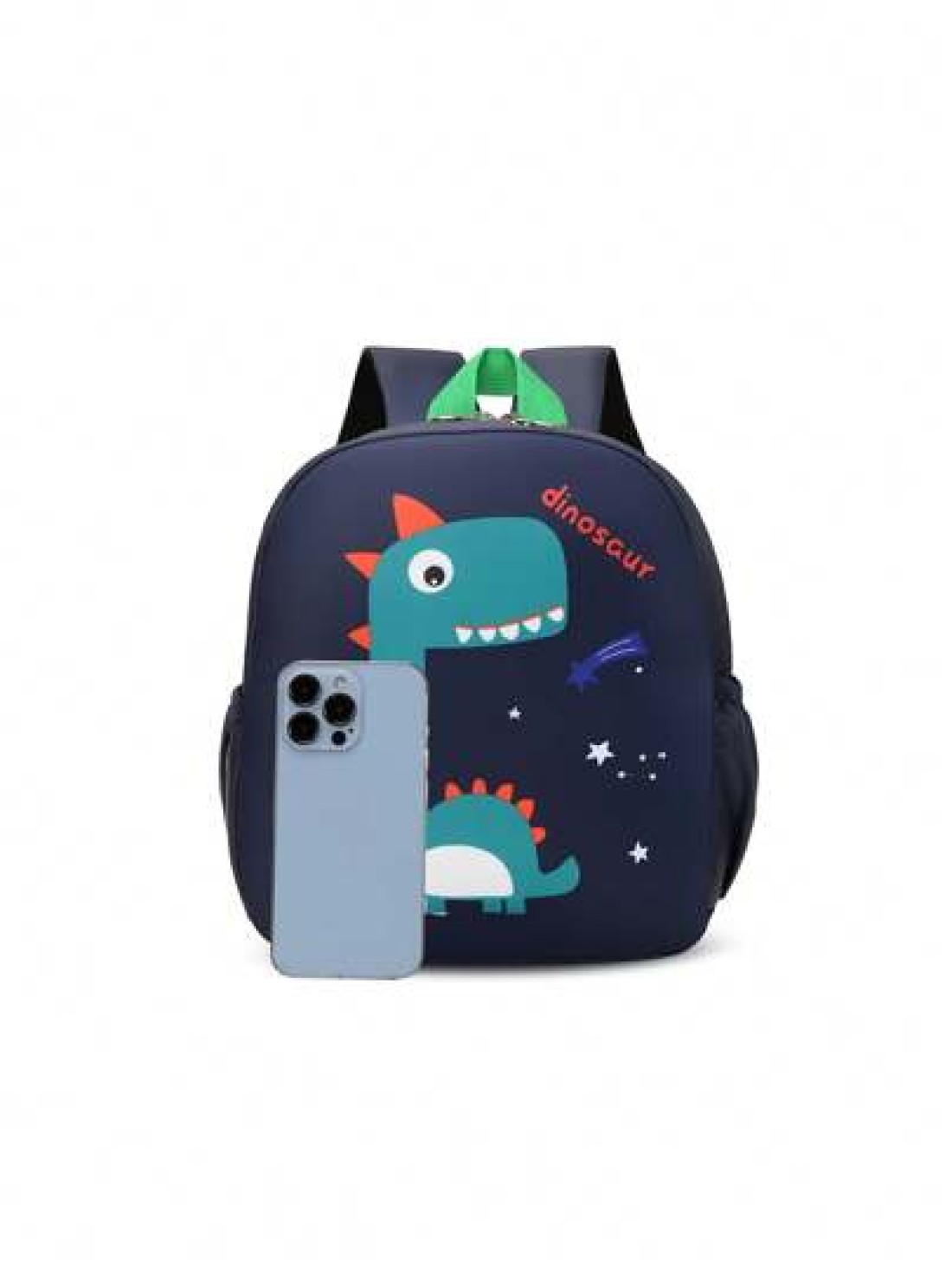 Kids Backpack Cartoon Dinosaur Pattern Backpack For Boys Portable Lightweight