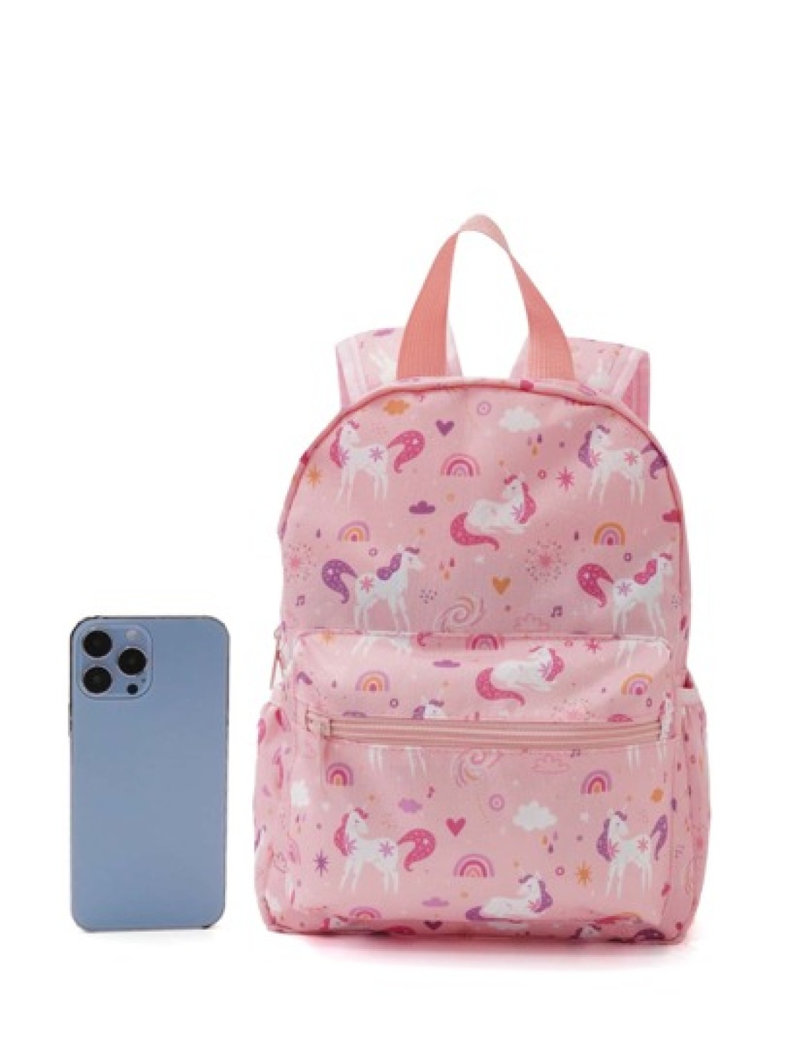 Children s Pink Unicorn Cartoon Large Capacity Backpack School Bag