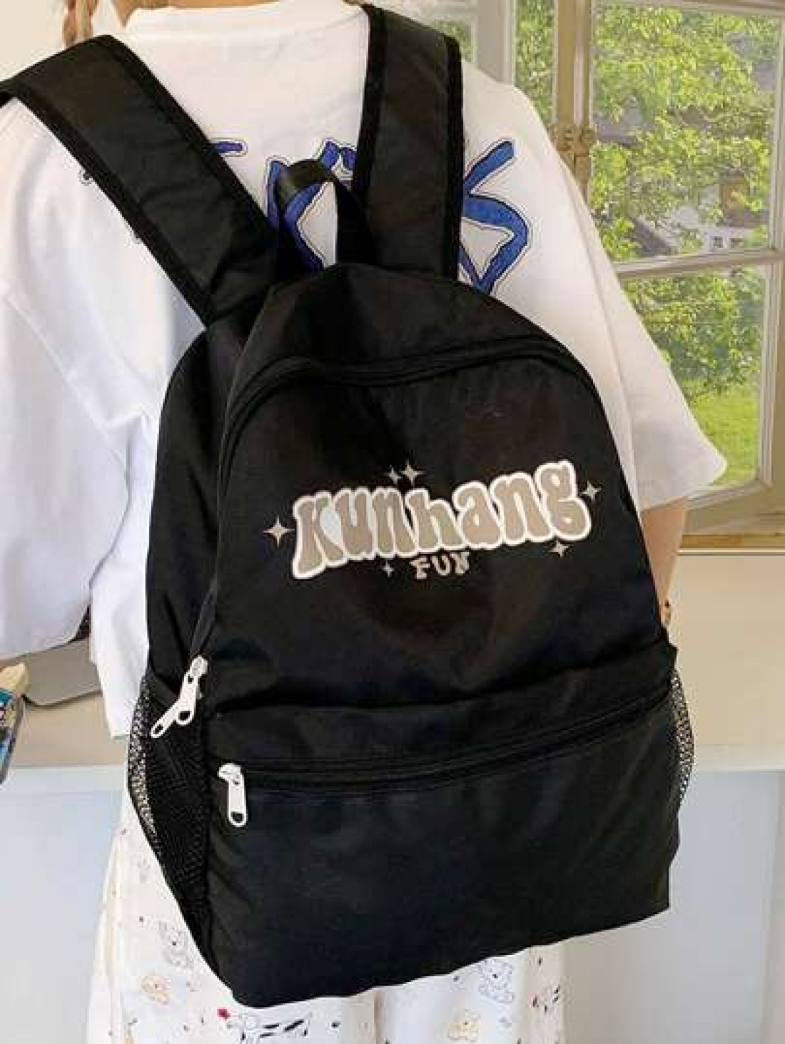 Fashionable Versatile Backpack Large Capacity Multi Layer Casual Travel Bag For High School And College Students