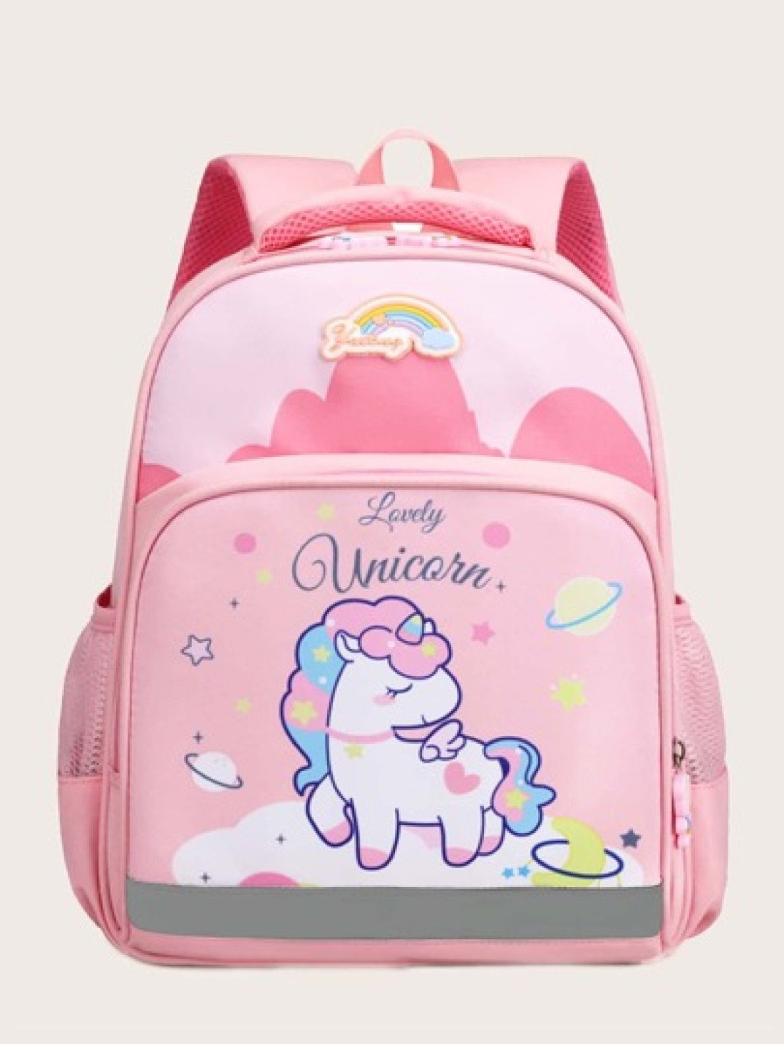 1 Cute Cartoon Style Backpack New Cute Unicorn Cartoon Children s Backpack Unicorn Design Shoulder Bag Girls School Bag Hundreds Of Casual College Style Backpack Super Cute Dinosaur Cartoon Print Nylo