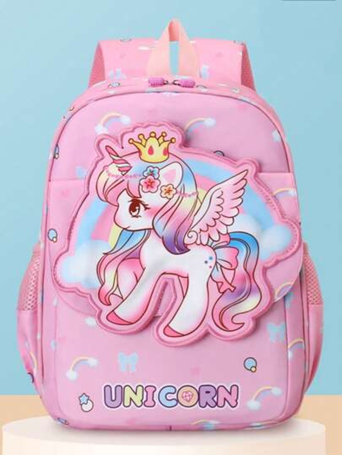 Summer New Schoolbag Cute Pony Girls Ultra Lightweight Backpack Fashion Back Protection Backpack Back To School Season Handbag Bag