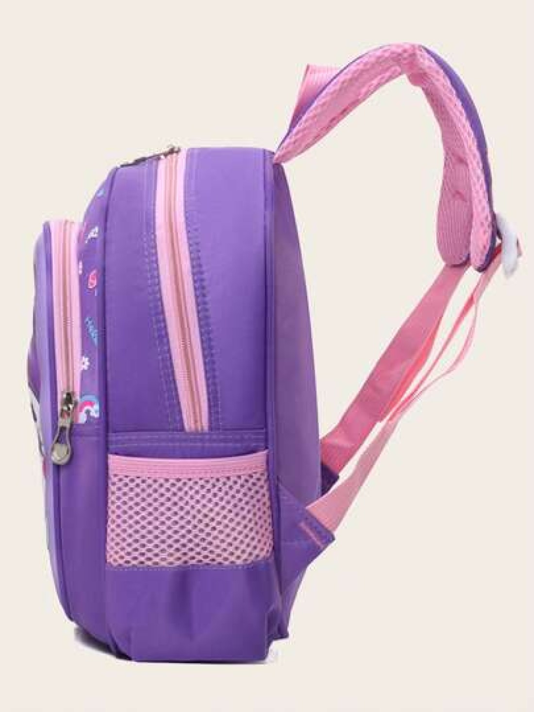 Sanrio Sanrio New Cute Cartoon Kuromi Pattern Backpack School Backpack Travel Backpack