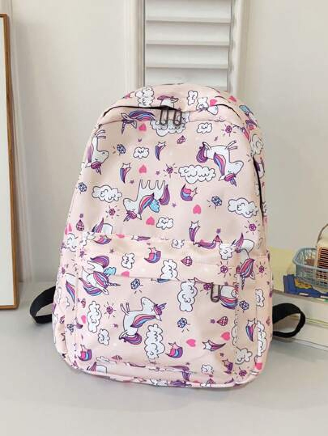 3 Pieces Set Of Fashionable Printed Leisure Travel Backpack Large Capacity Backpack Children Backpack Backpack Preparatory Style School Fashion Backpack Bag Large Capacity With Insulated Lunch Bag Wit