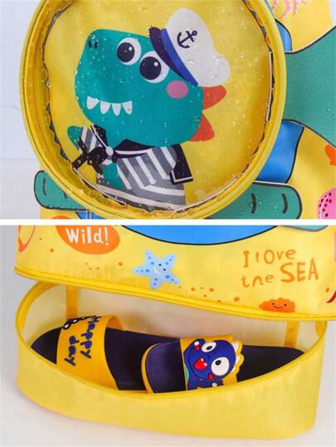 Waterproof Swimming Backpack With Dry And Wet Separation Ideal For Swimming Storage