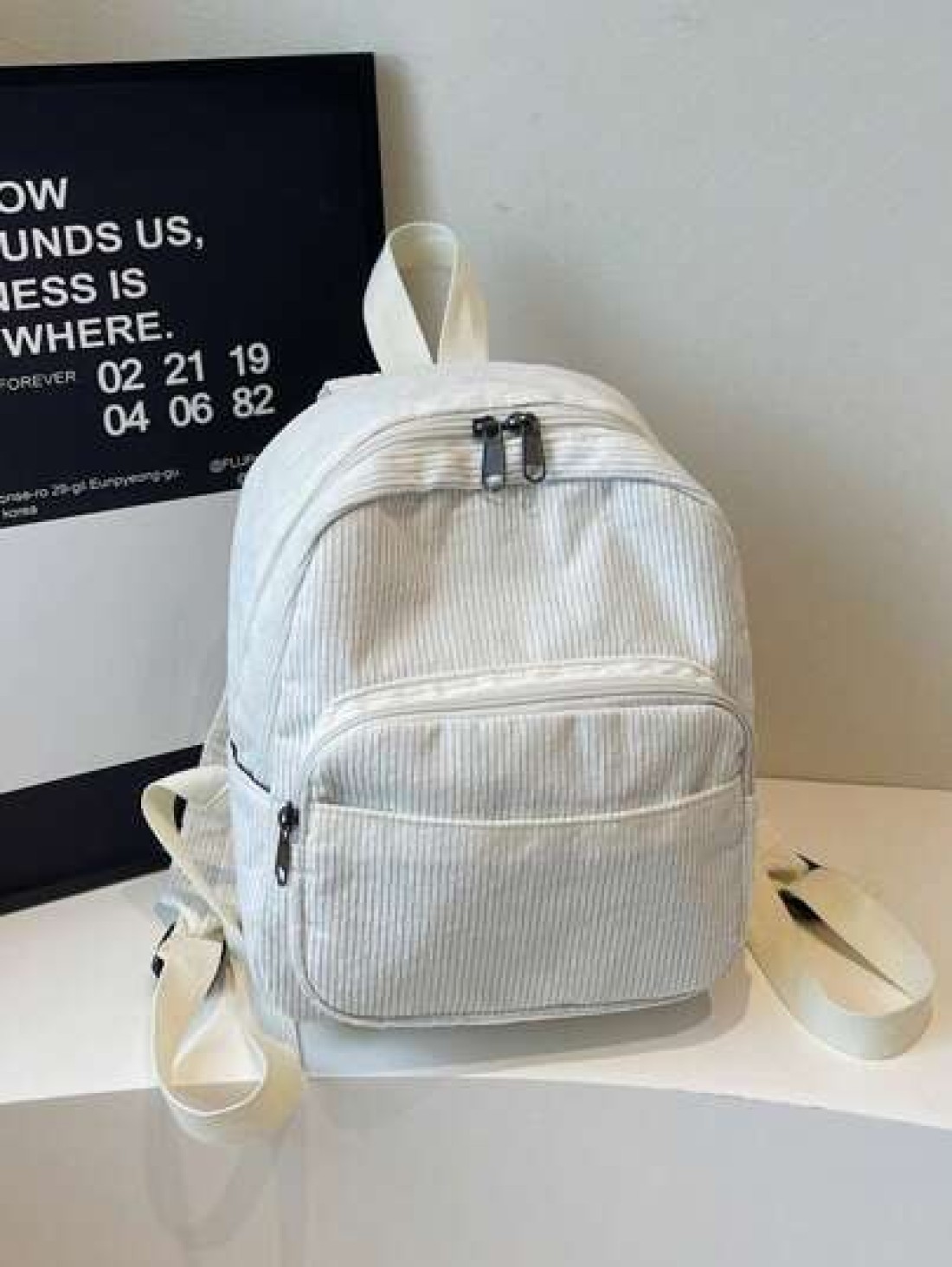 1pc Back To School Backpack Fashionable And Casual Backpack Large Capacity Backpack Suitable For Daily School Very Suitable For Campus Classes Taking Pictures Birthday Gifts Suitable For Daily Shoppin