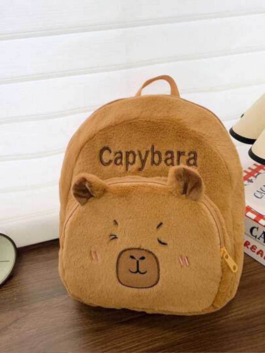 Kapibara Schoolbag Cute Girl Ultra Light Campus Backpack Burden Reduction School Fashion Travel Bag Spine Protection Backpack Back To School Season Handbag Bag
