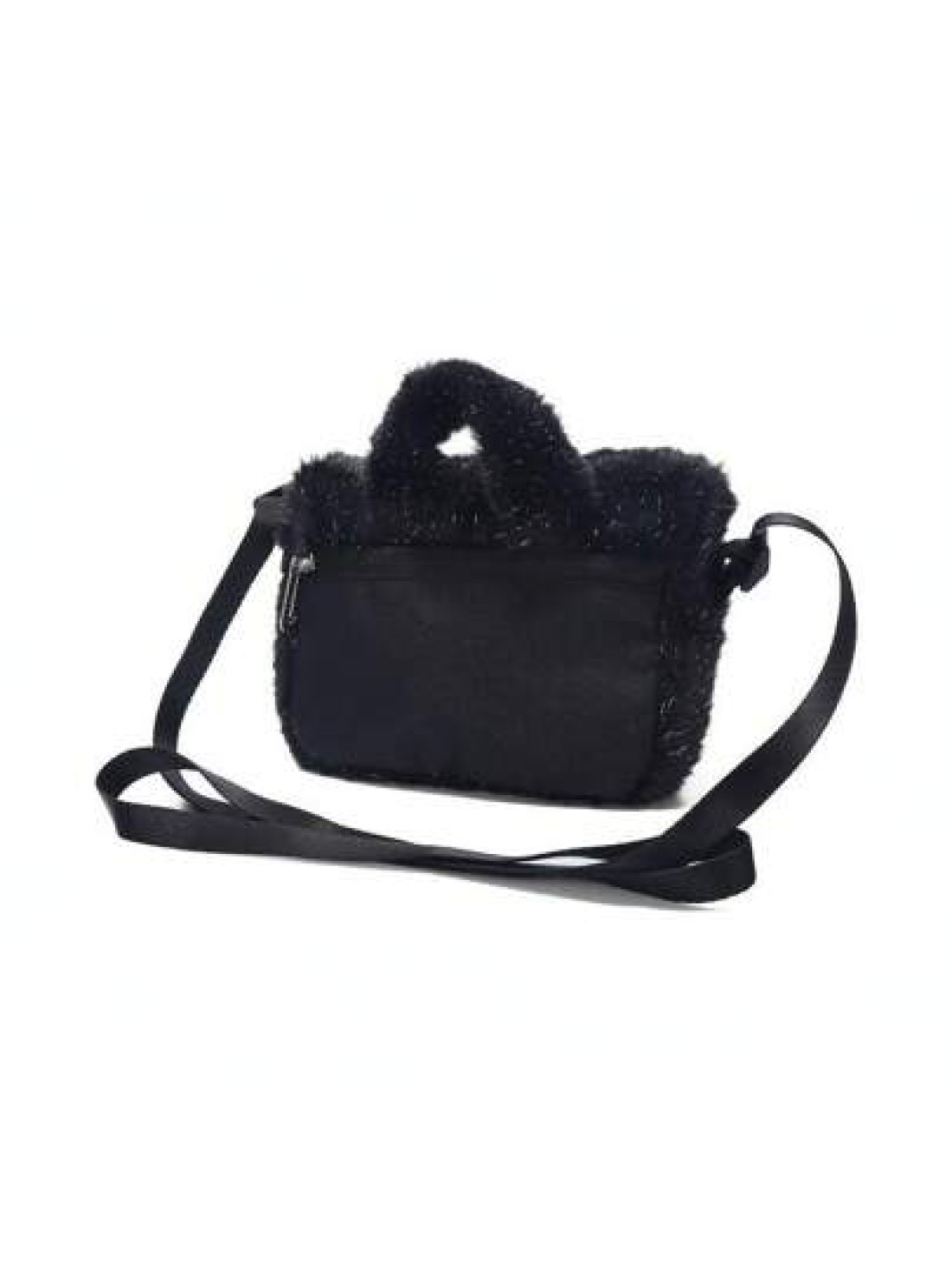 Nike 2025 Girls NK FX FUR CROSSBODY Shoulder Bag FZ1329 010
