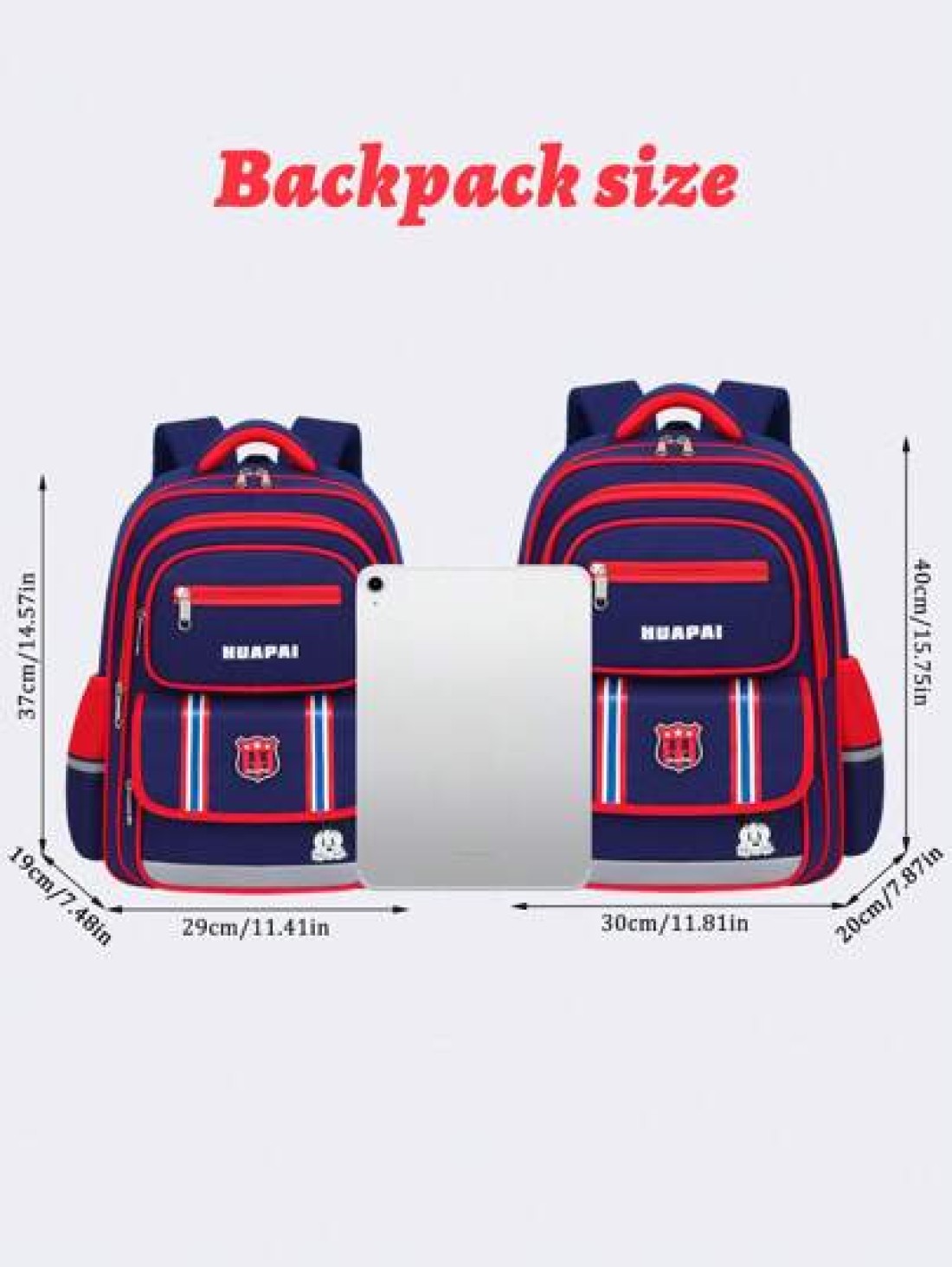 1pc Children s Backpack Unisex School Bag With Padded Shoulder Straps Lightweight Backpack For Girls And Boys Aged 3 14 Ideal For School And Travel