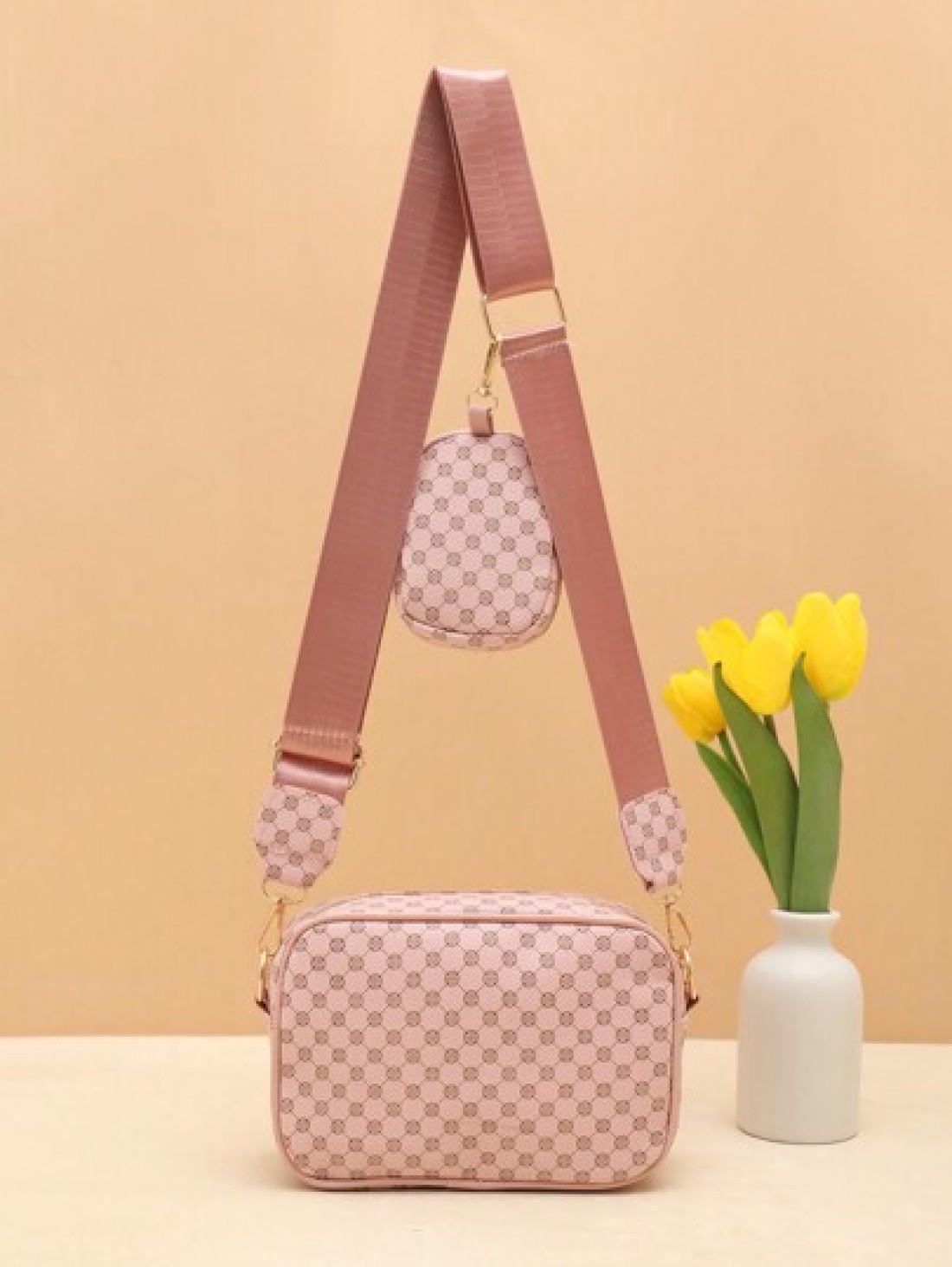 Children s Crossbody Bag 2024 Spring New Simple Casual Shoulder Bag Fashion Casual Crossbody Bag Simple Children s Casual Small Square Bag