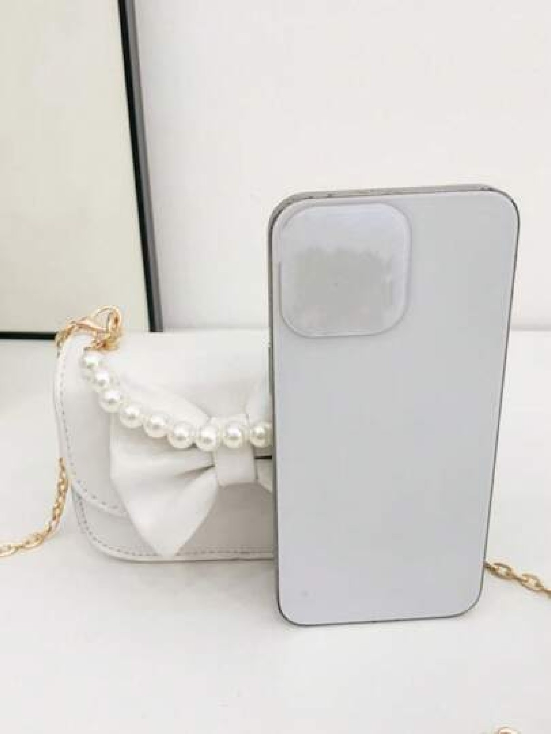 Niche Design Bow Girl New Style Cute Chic Simple Shoulder Crossbody Bag