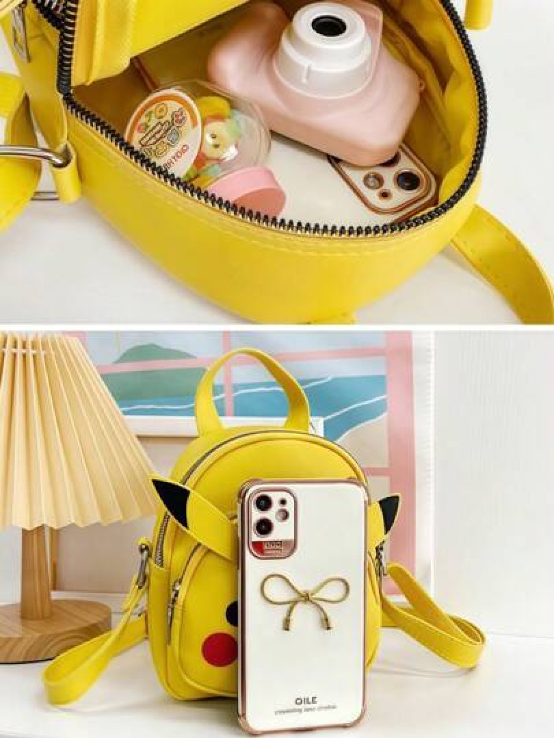 pokemon 1pc Pokemon Pikachu Cute Children s Backpack Crossbody Bag Fashionable Casual Accessory Suitable For Any Occasion Storage Bag Schoolbag Gift