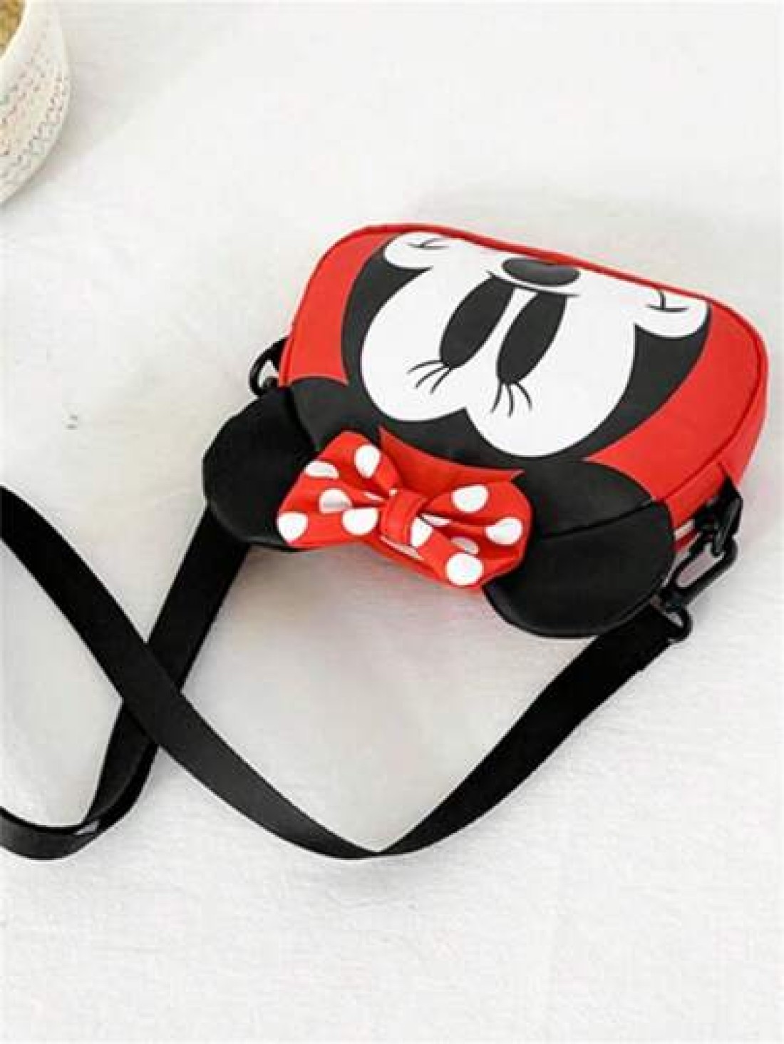 Disney 1pc Disney Mickey Minnie Cartoon Coin Purse Crossbody Bag Portable Shoulder Bag For Boys And Girls Suitable As Holiday Gift For Children