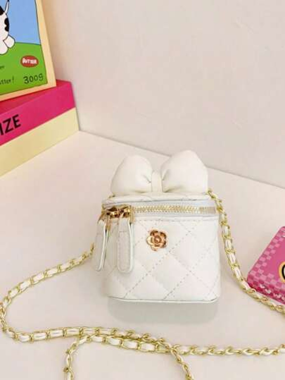 Mini Bow Knot Crossbody Bag For Girls Fashionable And Versatile