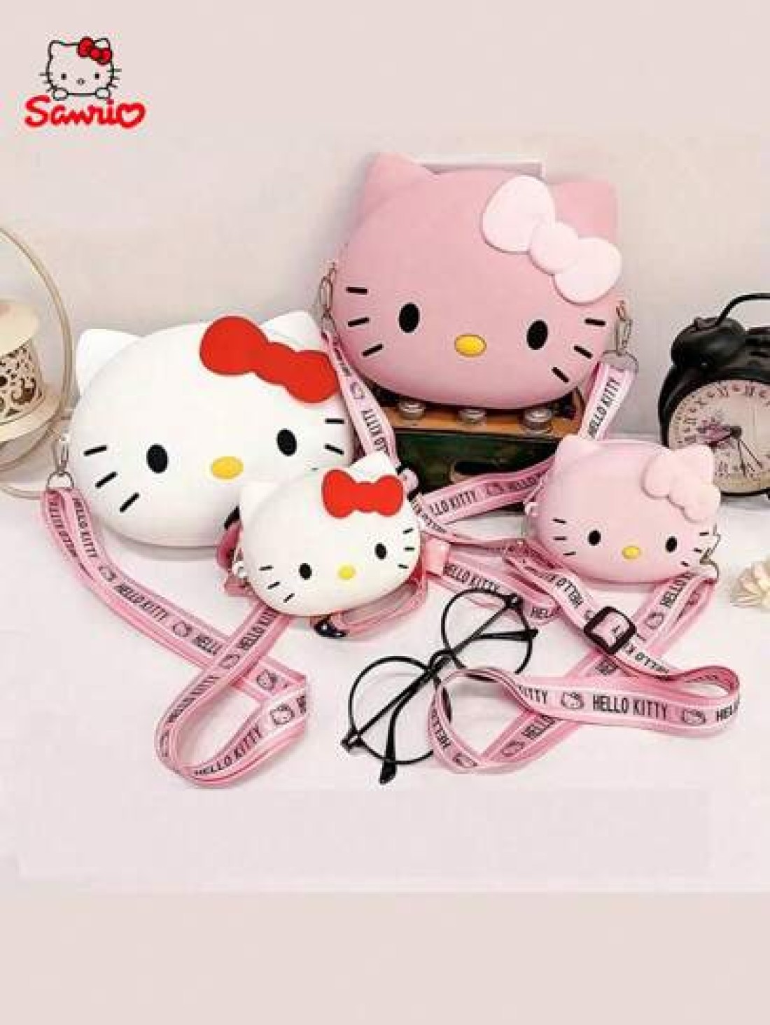 Sanrio 1 Cute Crossbody Bag Cartoon Hello Kitty Sling Bag Available As A One Shoulder Girl Gift