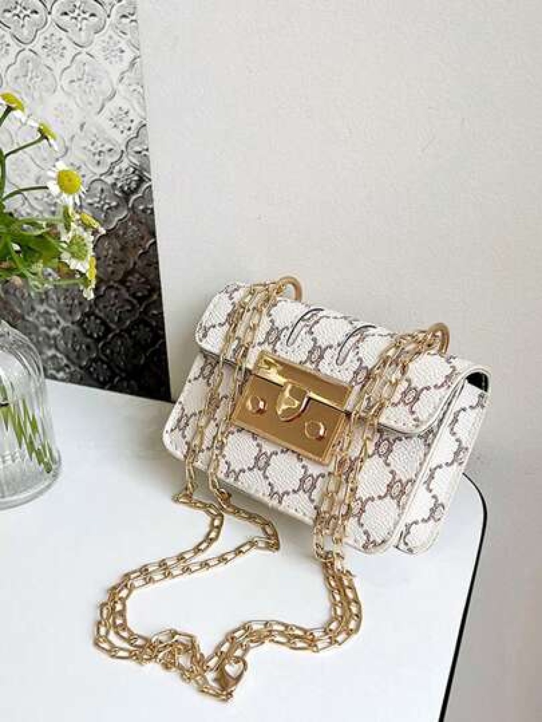 1pc Pu Fashion Retro Mini Fashion Coin Small Square Bag Versatile Niche Design Stylish Shoulder Messenger Bag Comfortable Shoulder Strap For Playing Smooth Long Style Versatile And Not Picky Suitable