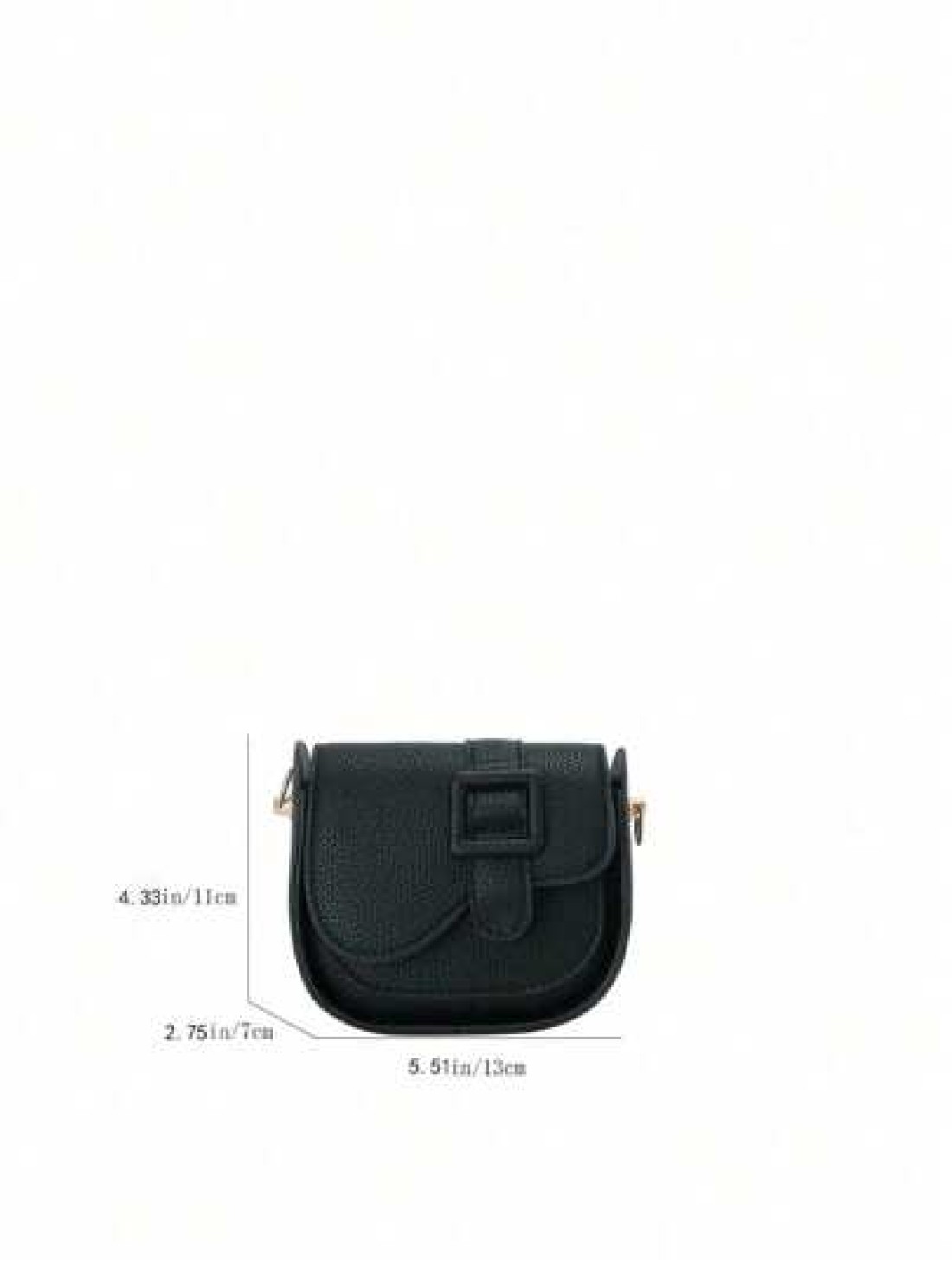 1pc Girls Solid Color Fashion Mini PU Flap Crossbody Bag Personalized Messenger Bag Suitable For Daily Use