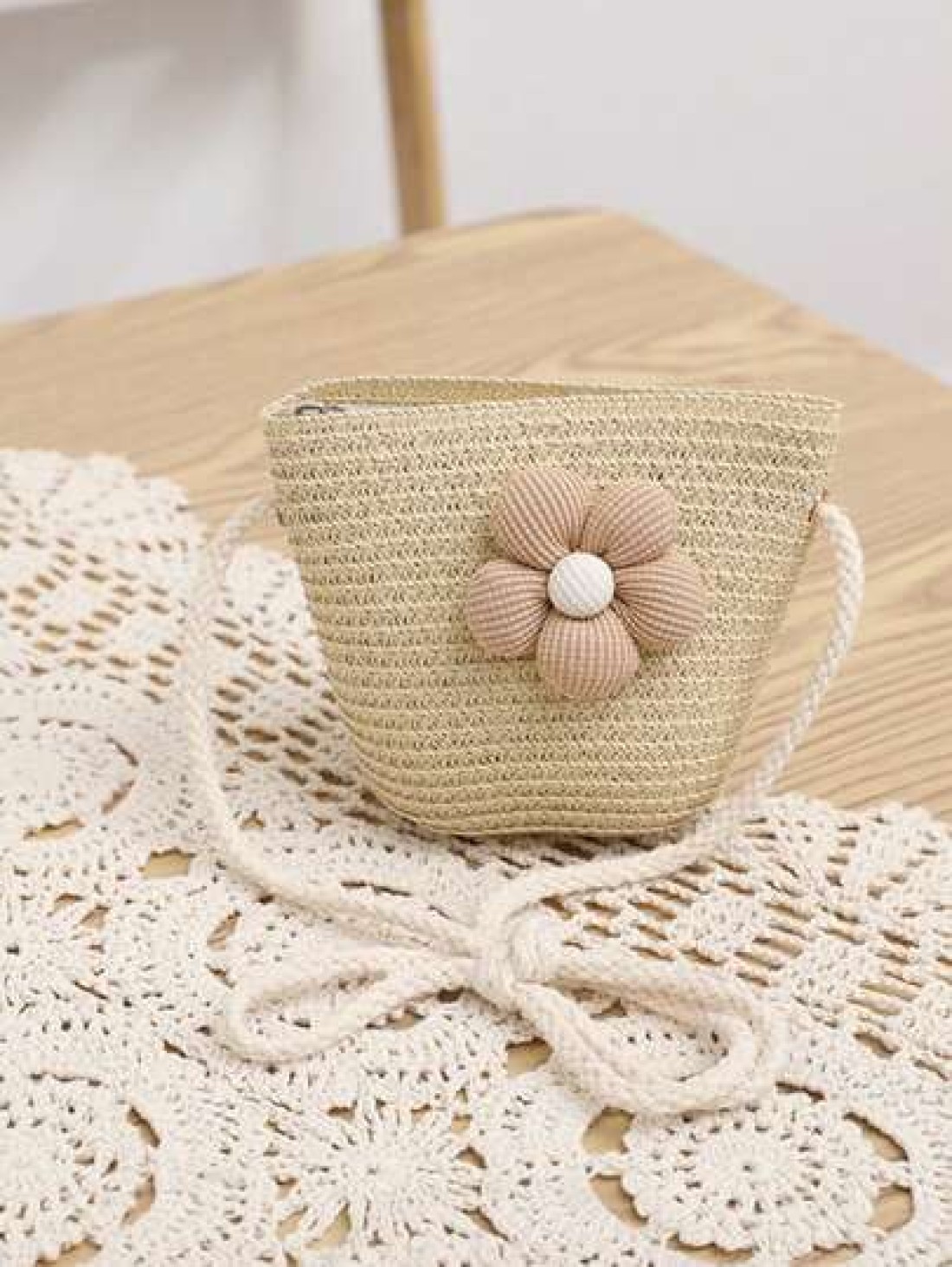 Girls New Arrival Cute Princess Petal Shoulder Bag For Outdoors Beach And Daily Use