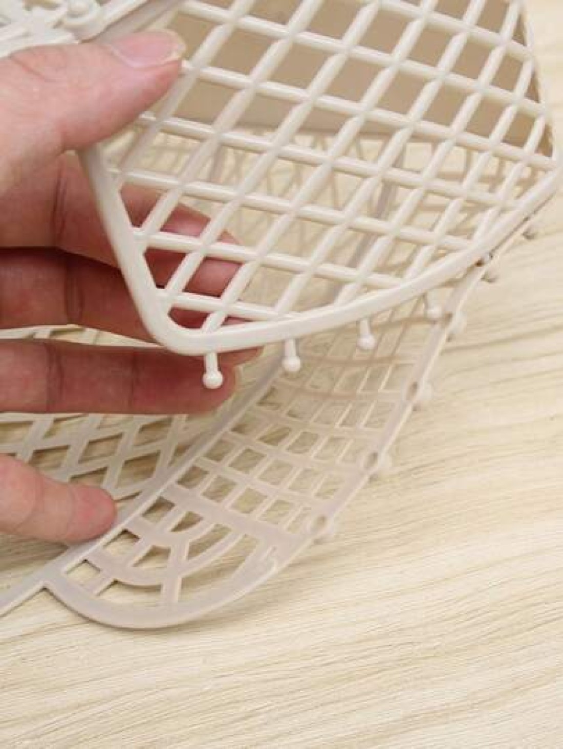 Portable Shower Bag Storage Basket Beach Bag Hollow Organizer Design