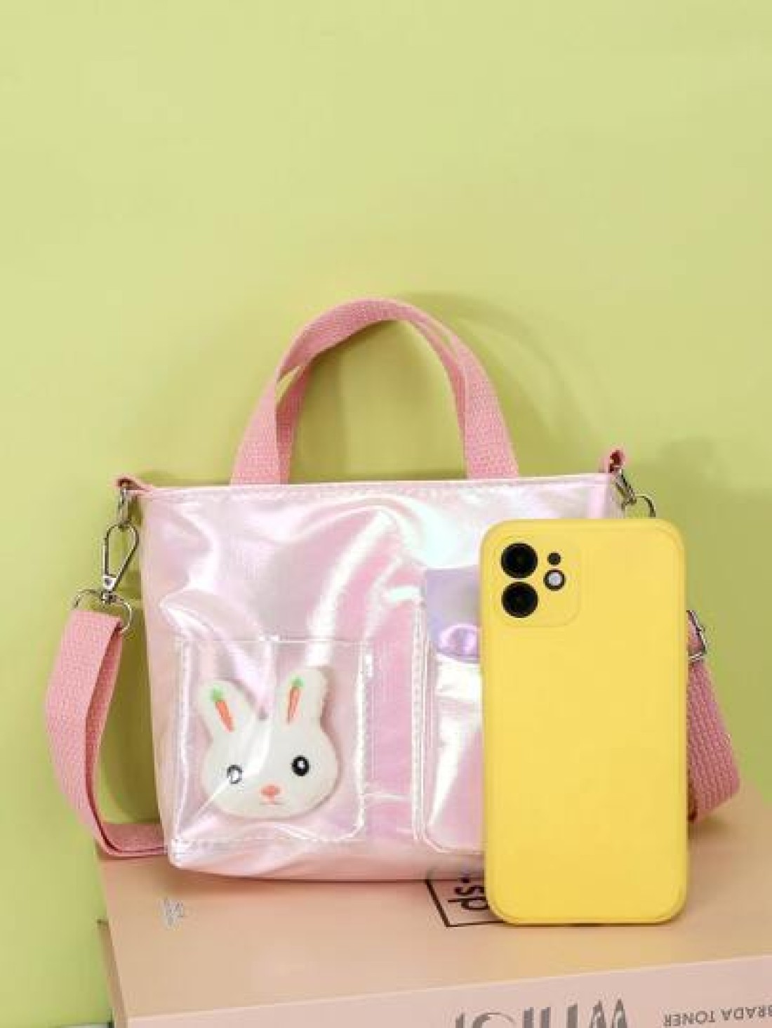 Free Gift Little Rabbit Shoulder Bag Cartoon Girls Crossbody Handbag For Kids