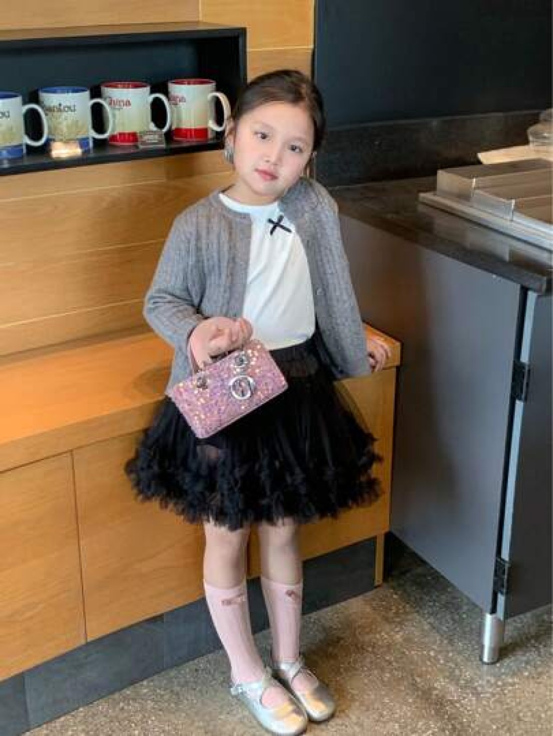 New Sequin European And American Style Pendant Chain Handbag Crossbody Bag Phone Pouch Mini Square Bag