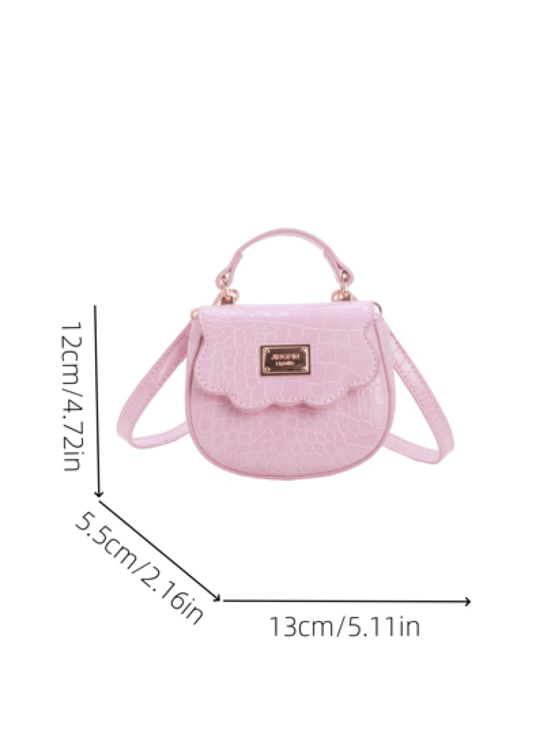 1pc New Fashionable Versatile High Quality Solid Color Handbag Lightweight Waterproof Shoulder Crossbody Bag For Commute Or Going Out