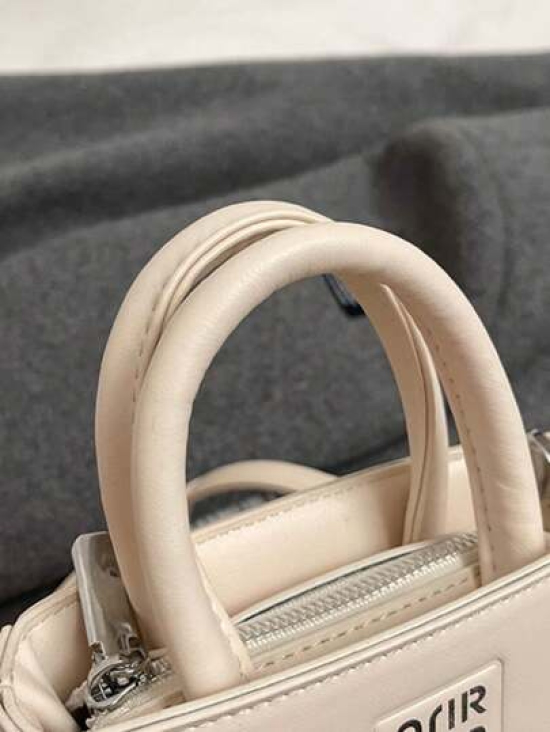 1pc Simple Fashionable Girls Handbag Solid Color PU Leather Letter Shoulder Crossbody Bag