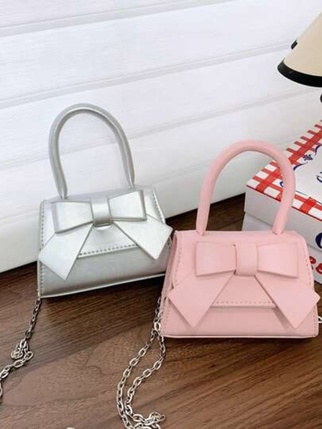 1pc Fashion Girl s Mini Handbag Butterfly Decor Shoulder Bag With Snap Closure Suitable For Outings Parties Shopping Cute As Cosmetic Bag