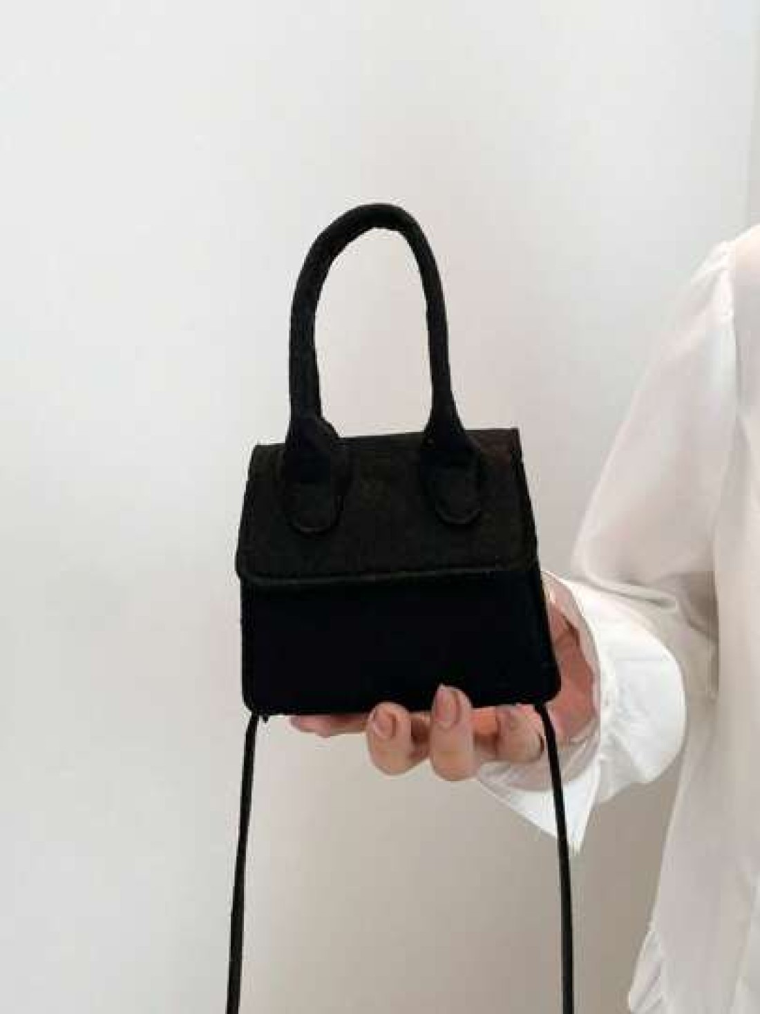 1pc Magnetic Opening And Closing Spring New Korean Cute Mini Bag Crossbody Versatile Casual Handbag Solid Color Versatile Stylish Shoulder Bag Lipstick Bag Coin Bag Suitable For All Occasions Girls Cr