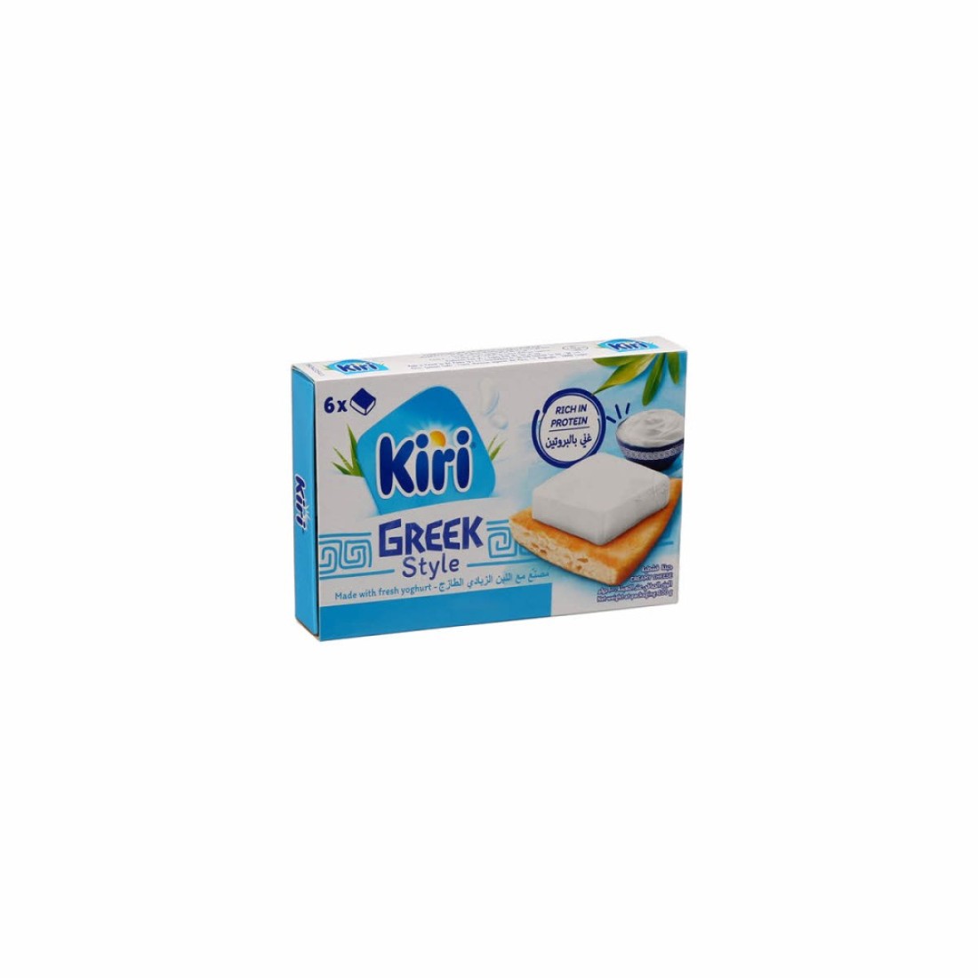 KIRI GREEK STYLE CREAMY CHEESE 6s 100GM