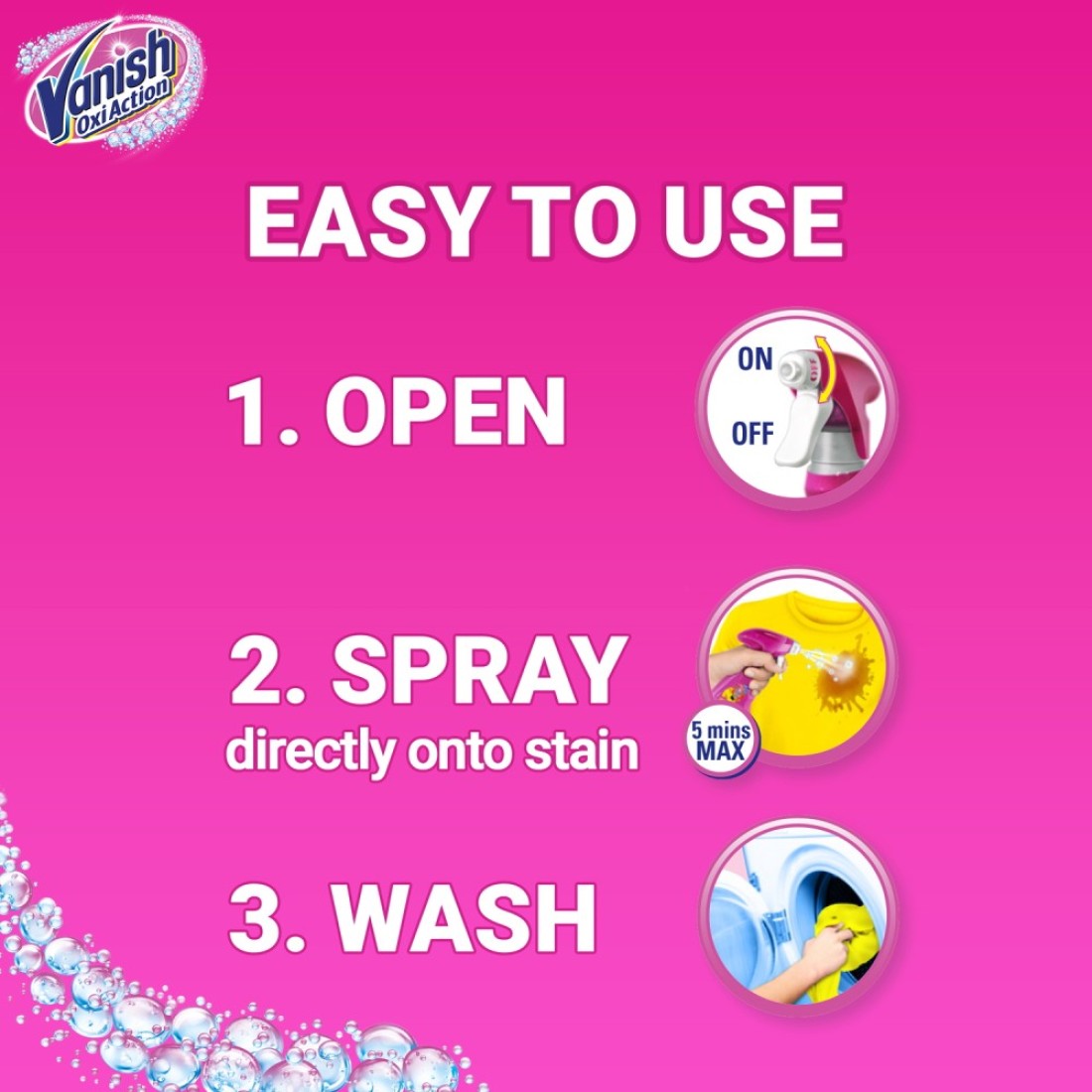 VANISH OXI ACTION PRE WASH 500ML