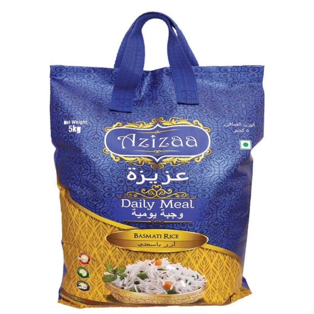 AZIZAA DAILY MEAL BASMATI RICE RT 5KG