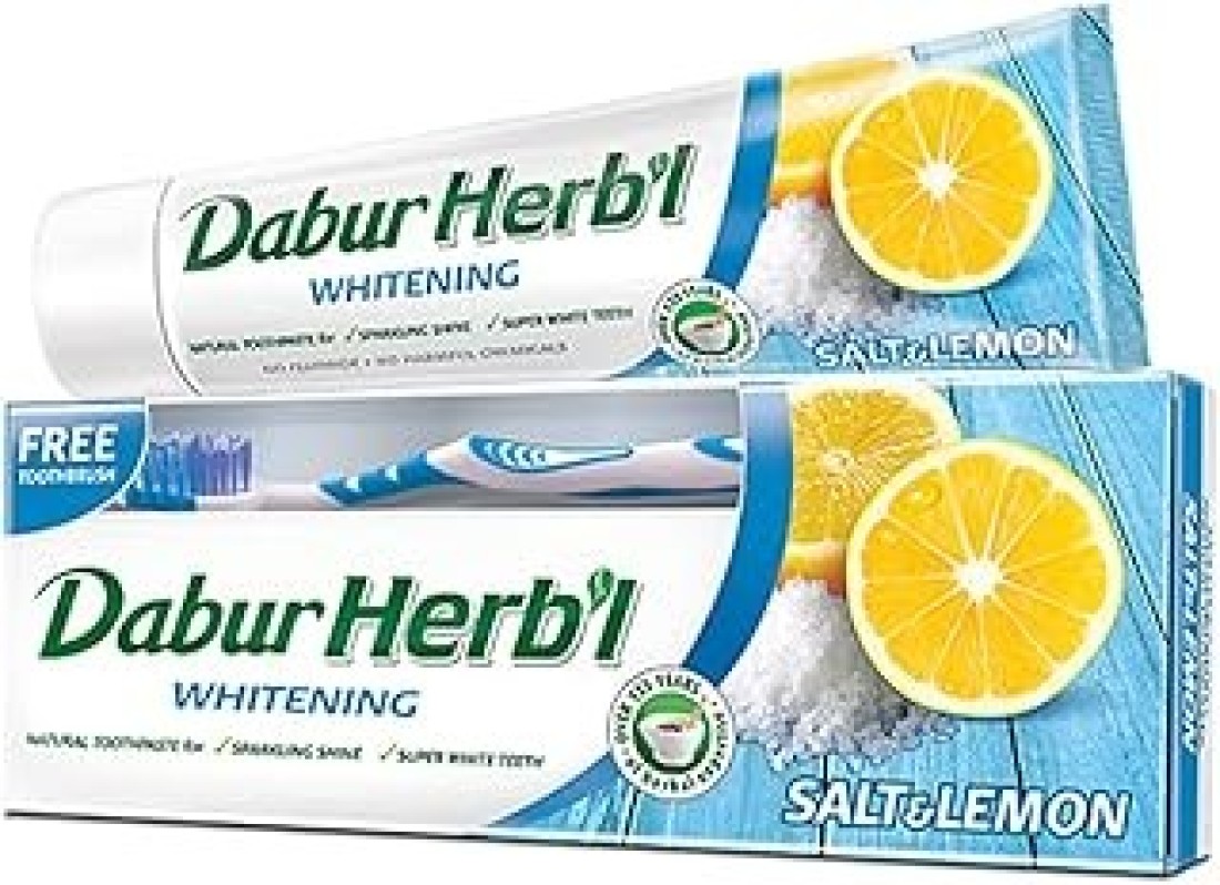 DABUR HERBL T PASTE SALT LEMON 150 T B