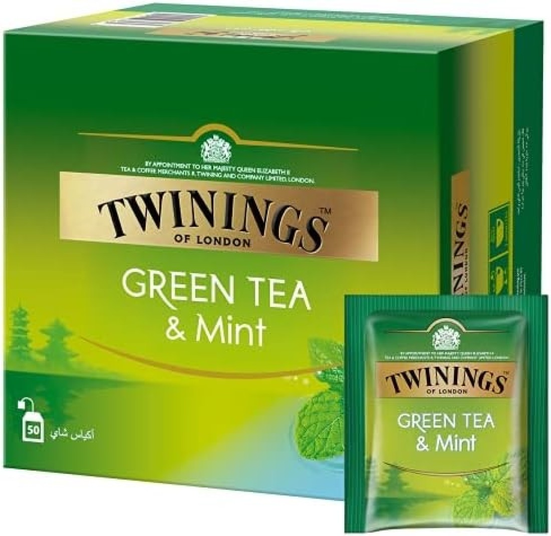 TWININGS GOLDLINE GREEN TEAMINT TBAG