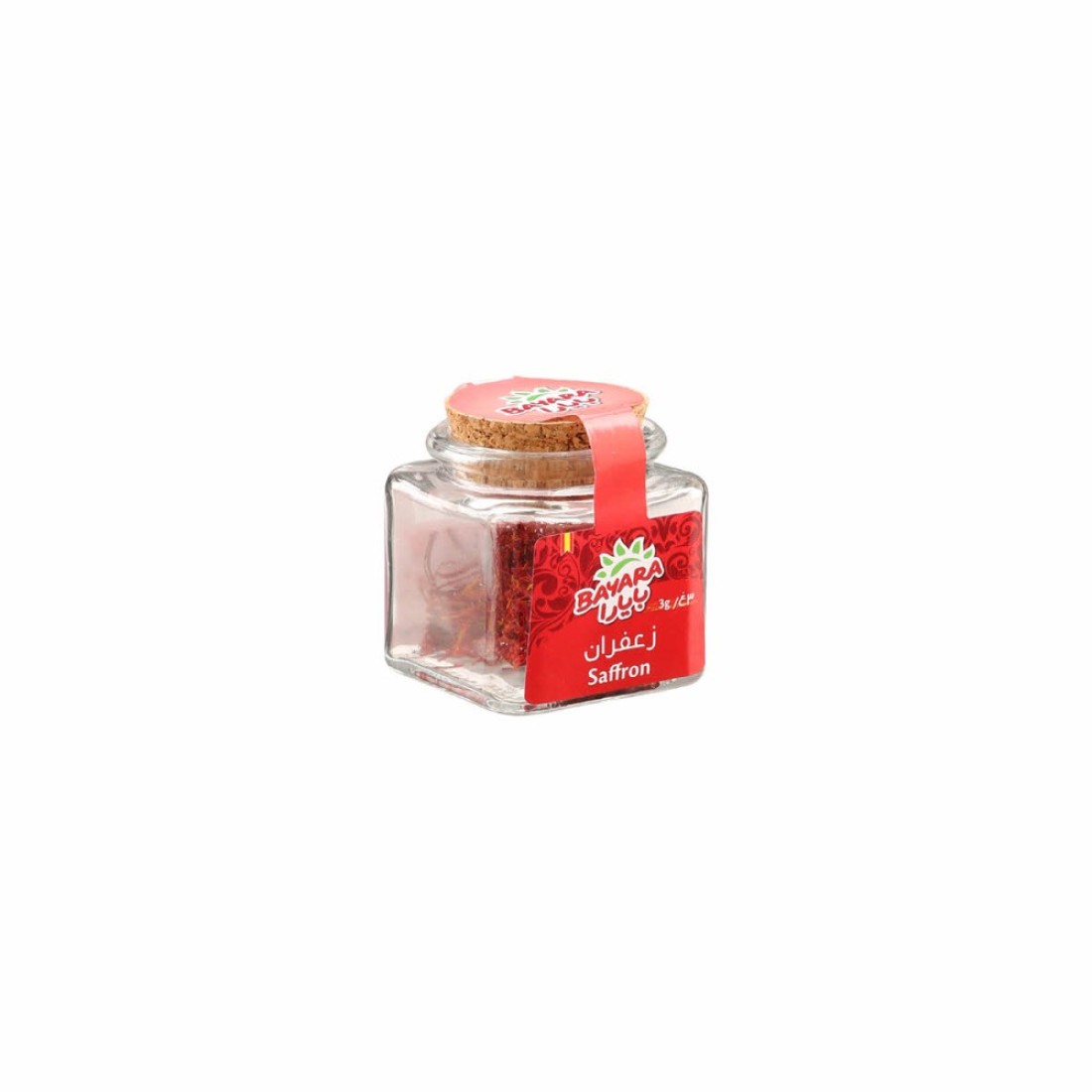 BAYARA SAFFRON GLASS JAR 3G