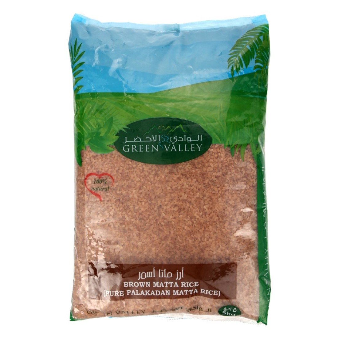 GREEN VALLEY PALAKKADAN MATTA RICE 5KG