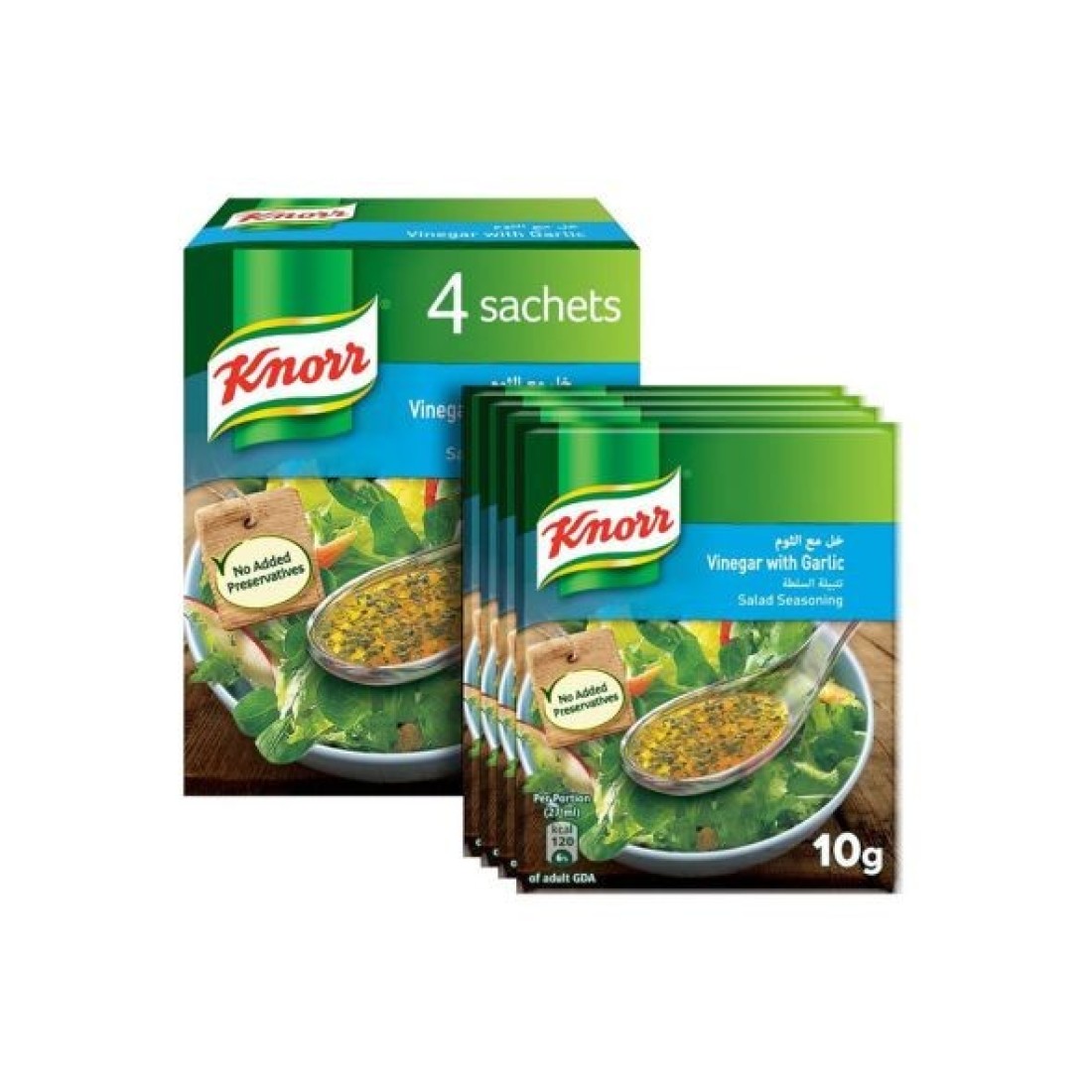 Knorr Salad Seasing Red Paprika 4x10g